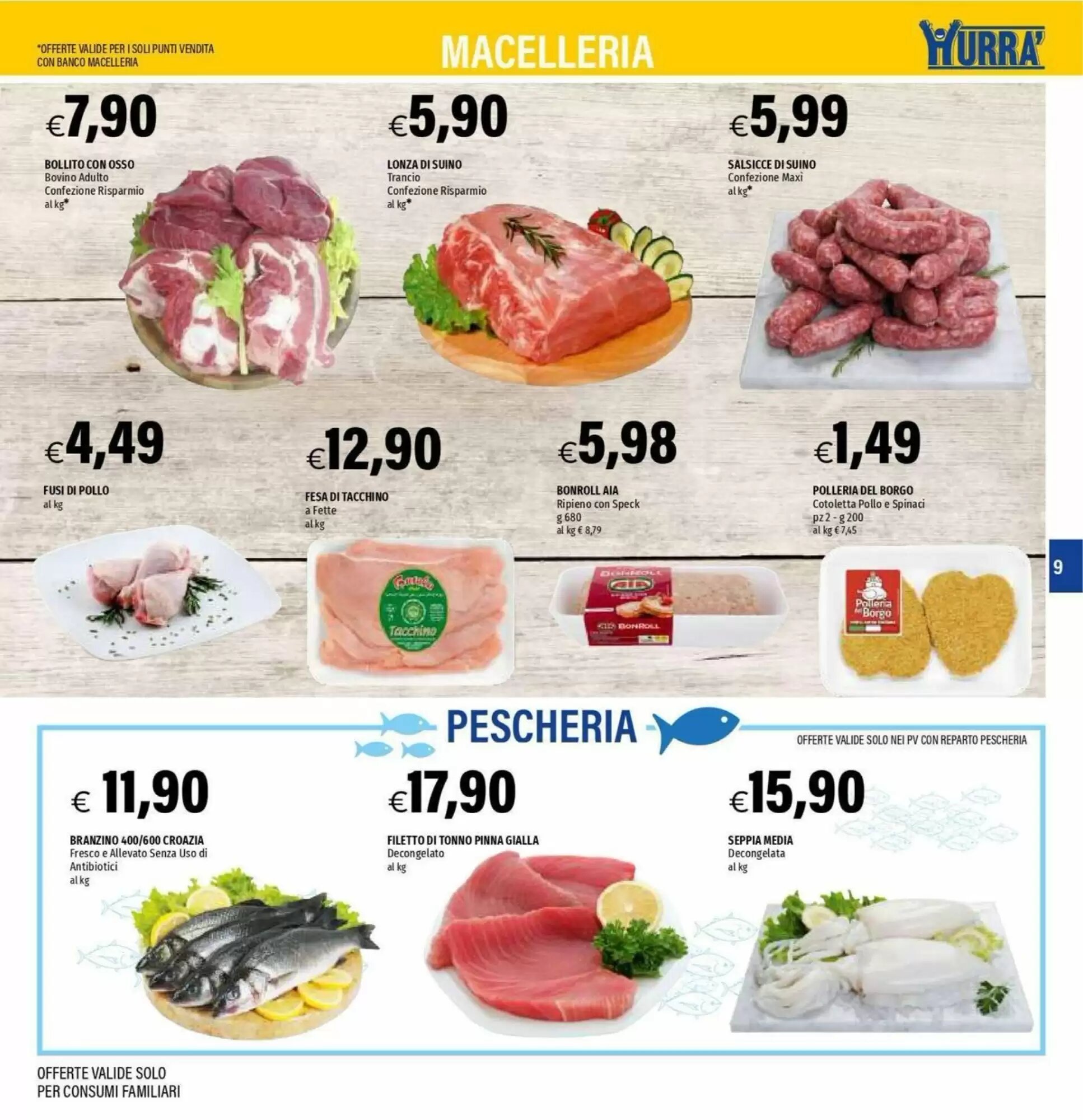 Volantino promozionale Hurrà  valide dal 01/10/2026 - Pagina 9.