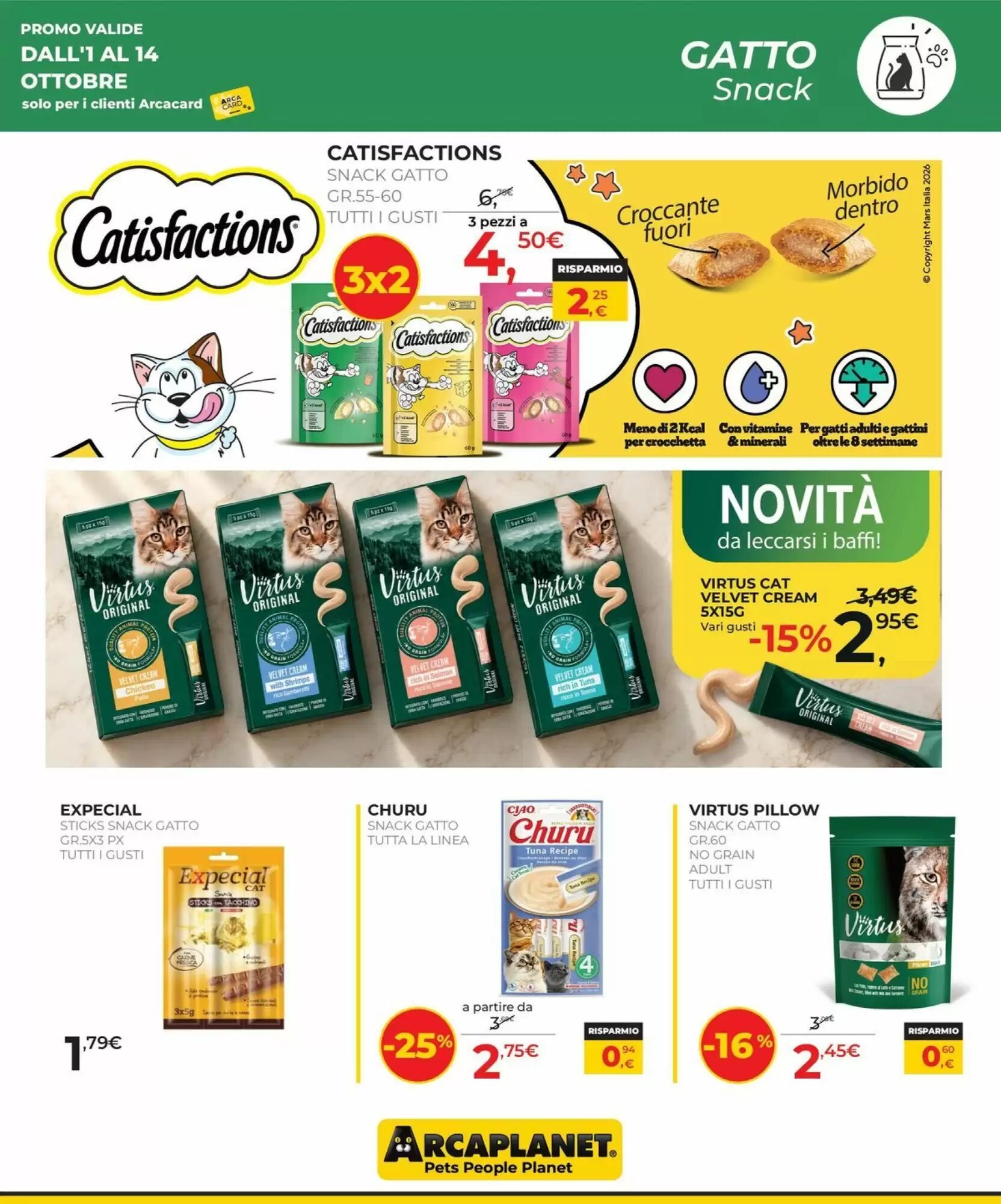 Volantino promozionale Arcaplanet  valide dal 01/10/2026 - Pagina 11.