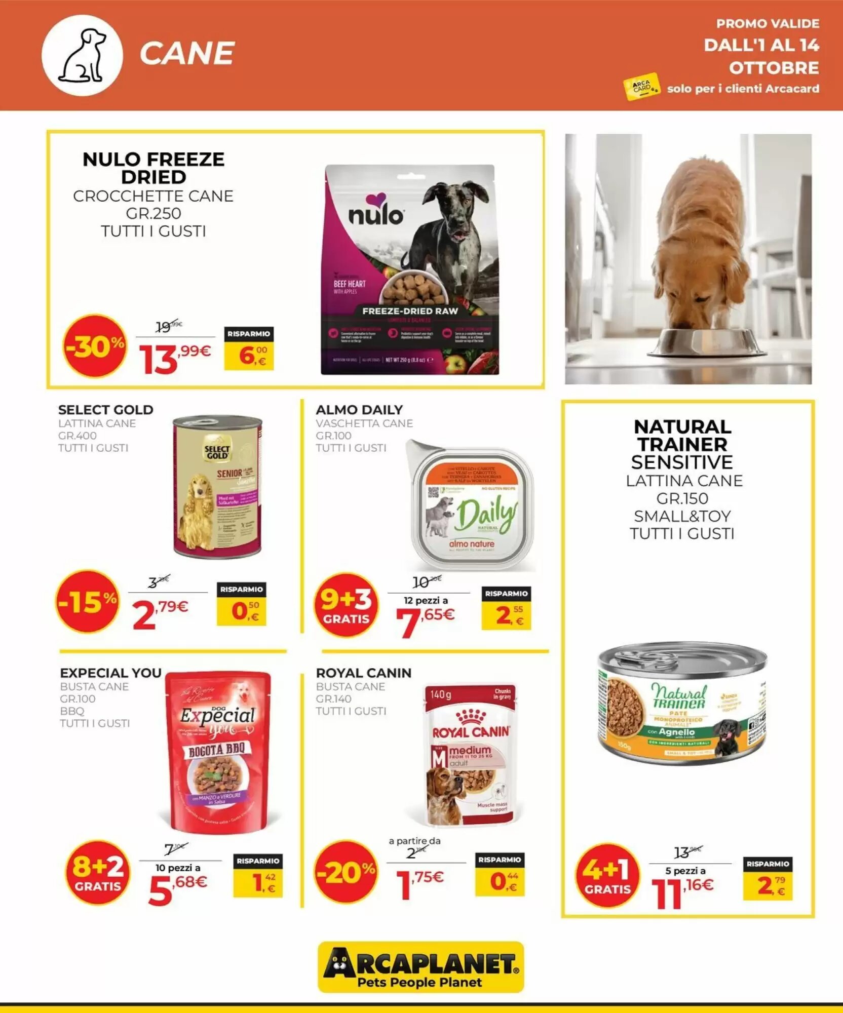 Volantino promozionale Arcaplanet  valide dal 01/10/2026 - Pagina 16.