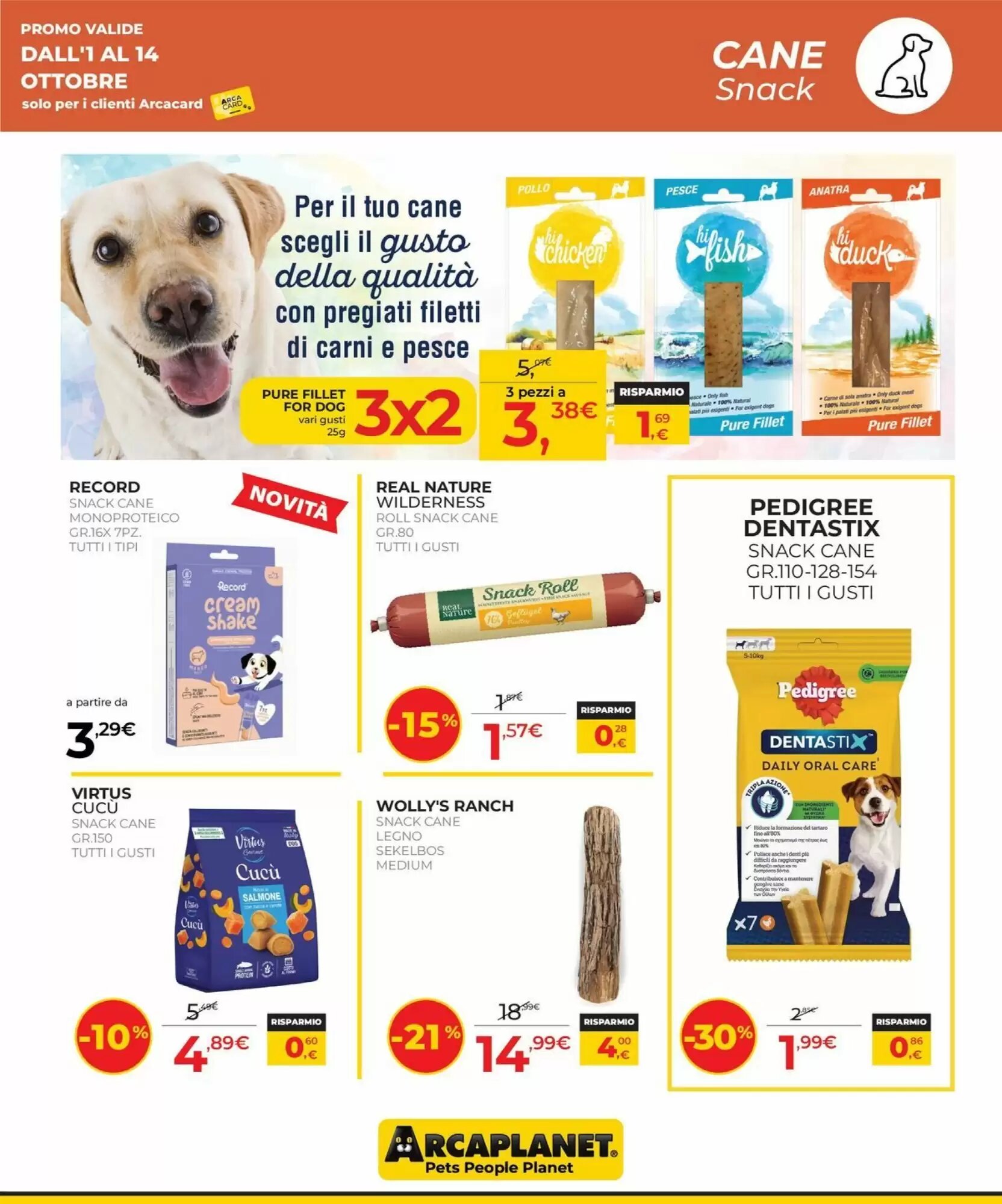 Volantino promozionale Arcaplanet  valide dal 01/10/2026 - Pagina 17.