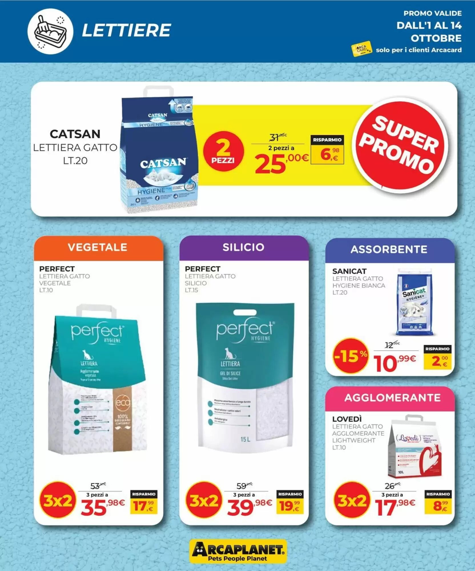 Volantino promozionale Arcaplanet  valide dal 01/10/2026 - Pagina 18.
