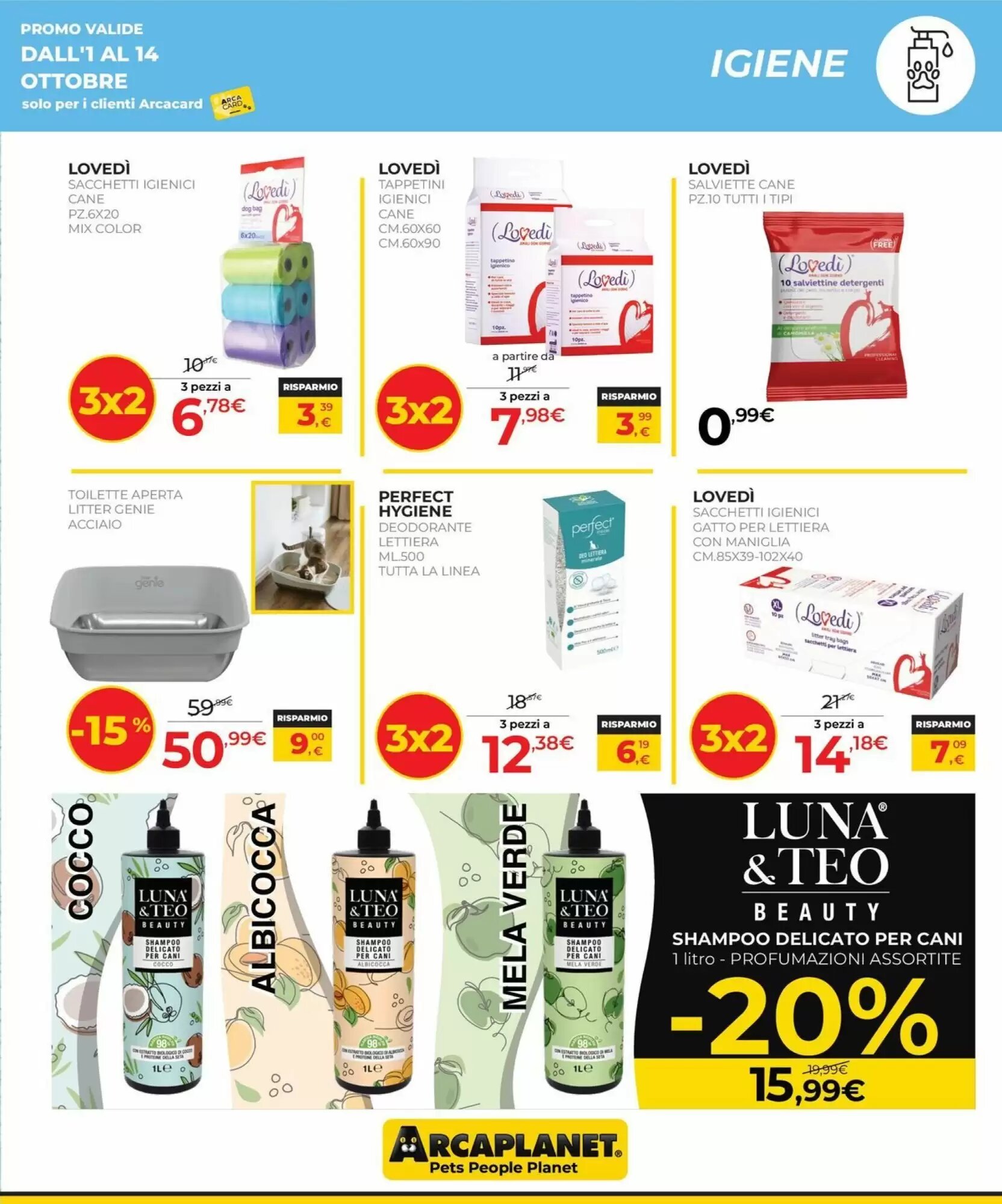 Volantino promozionale Arcaplanet  valide dal 01/10/2026 - Pagina 19.