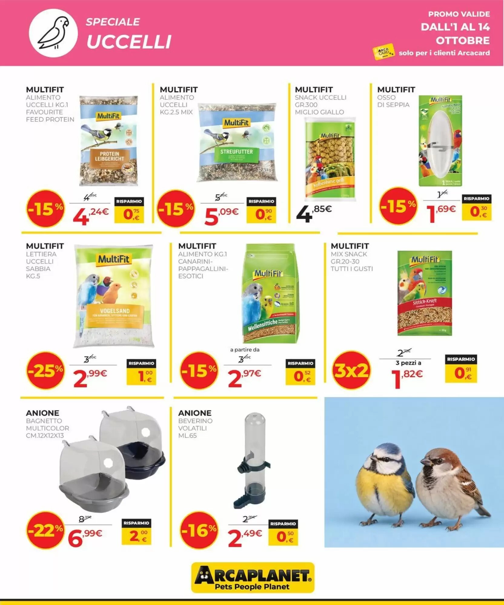 Volantino promozionale Arcaplanet  valide dal 01/10/2026 - Pagina 20.