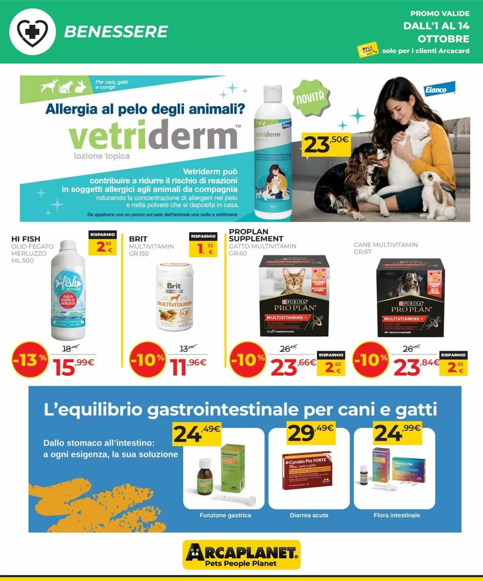 Volantino promozionale Arcaplanet  valide dal 01/10/2026 - Pagina 22.