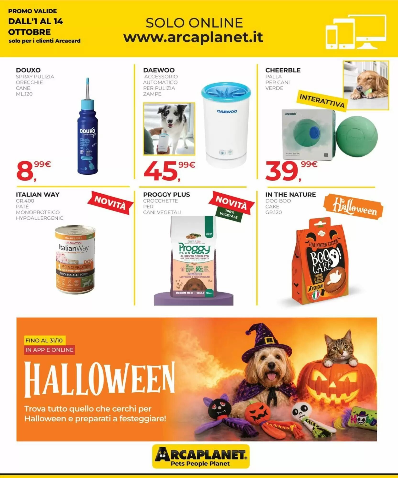 Volantino promozionale Arcaplanet  valide dal 01/10/2026 - Pagina 35.