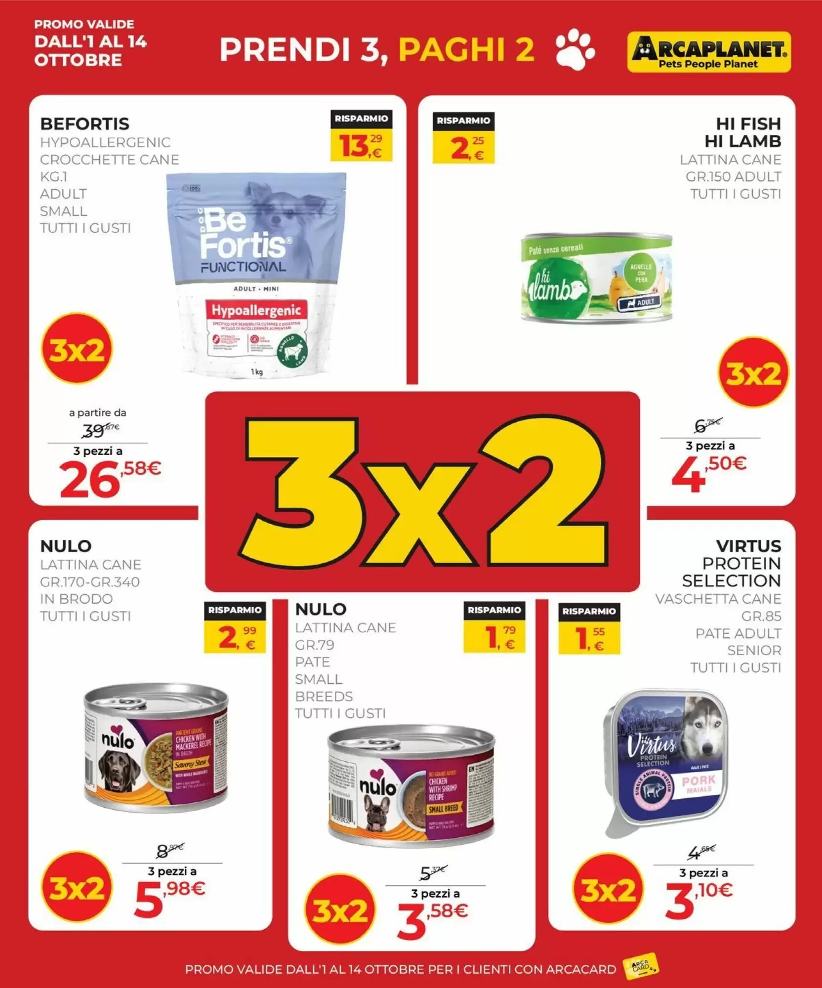Volantino promozionale Arcaplanet  valide dal 01/10/2026 - Pagina 5.