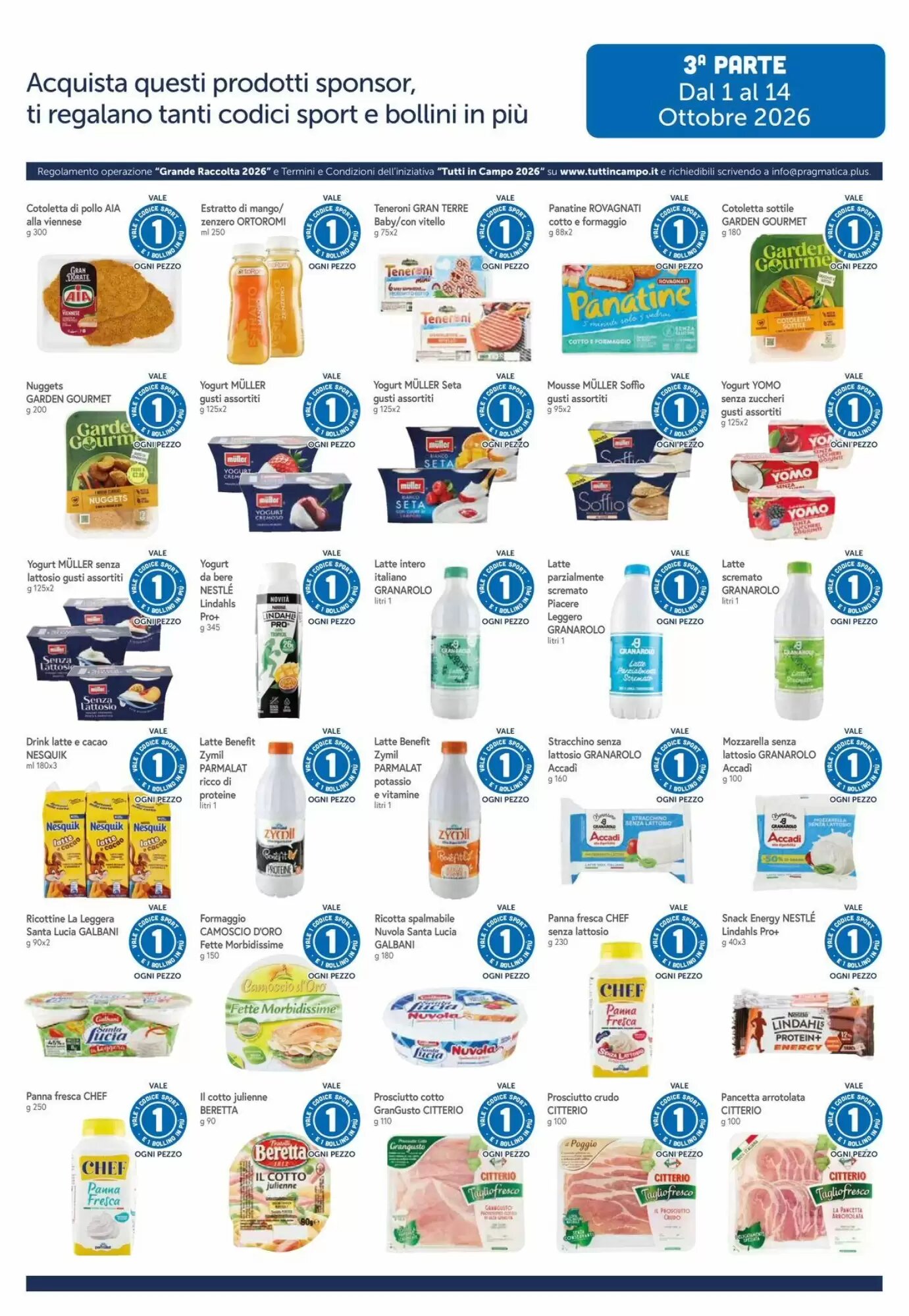 Volantino promozionale Famila  valide dal 01/10/2026 - Pagina 14.