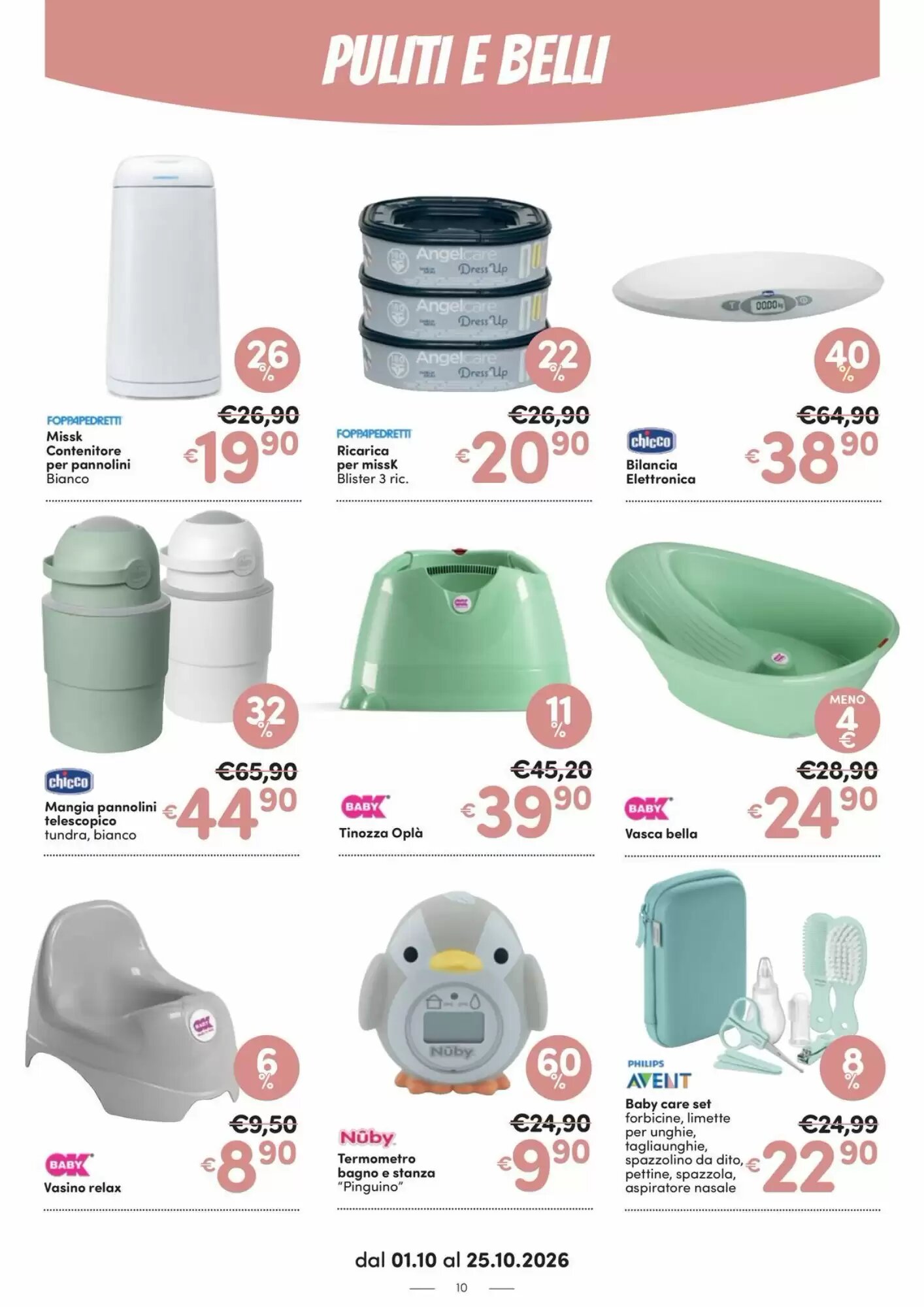 Volantino promozionale Ideal Bimbo  valide dal 01/10/2026 - Pagina 10.