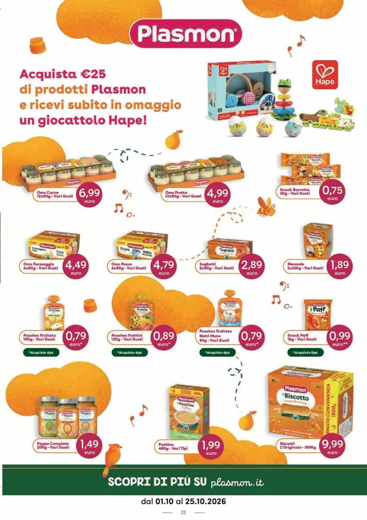 Volantino promozionale Ideal Bimbo  valide dal 01/10/2026 - Pagina 22.