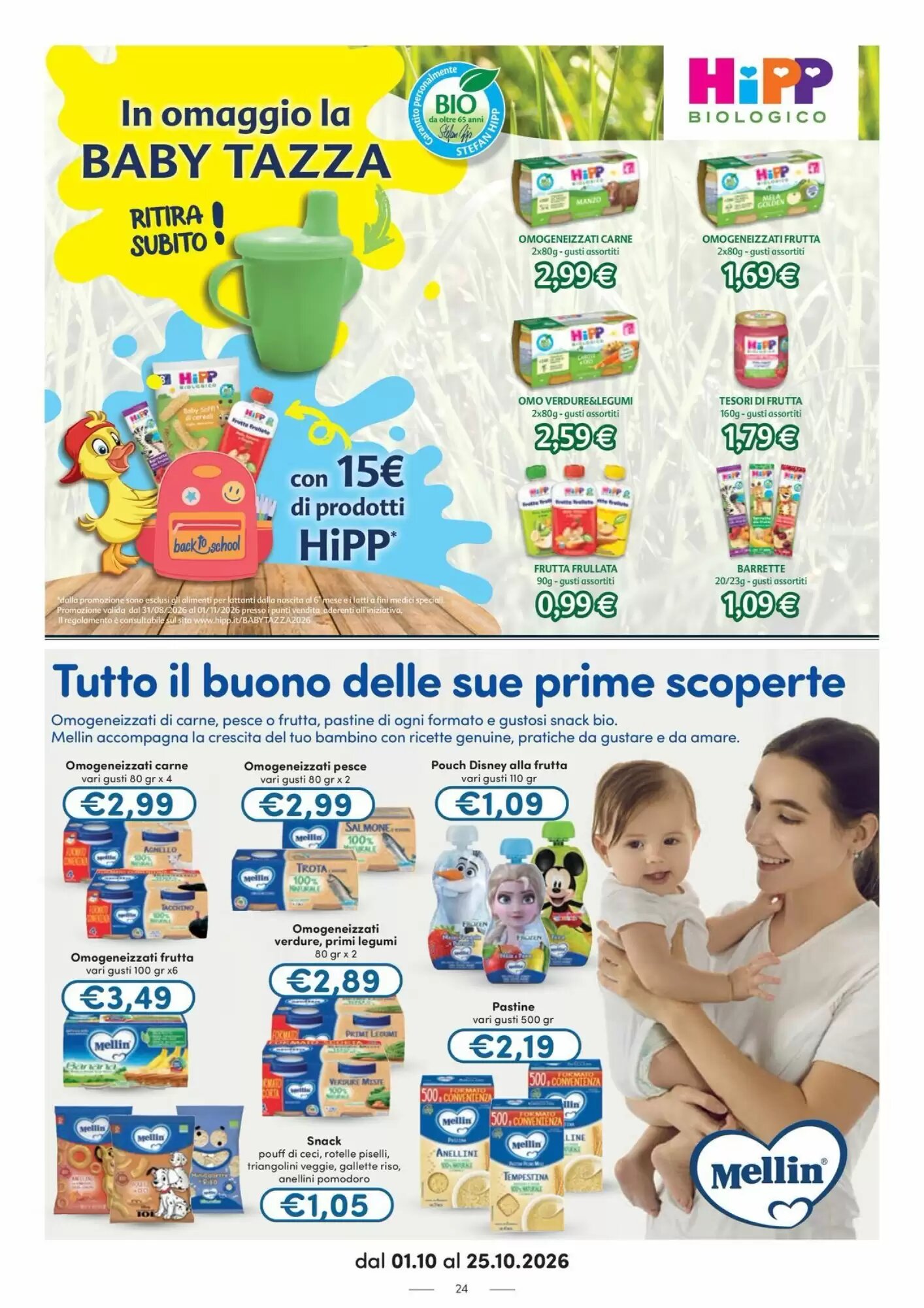 Volantino promozionale Ideal Bimbo  valide dal 01/10/2026 - Pagina 24.