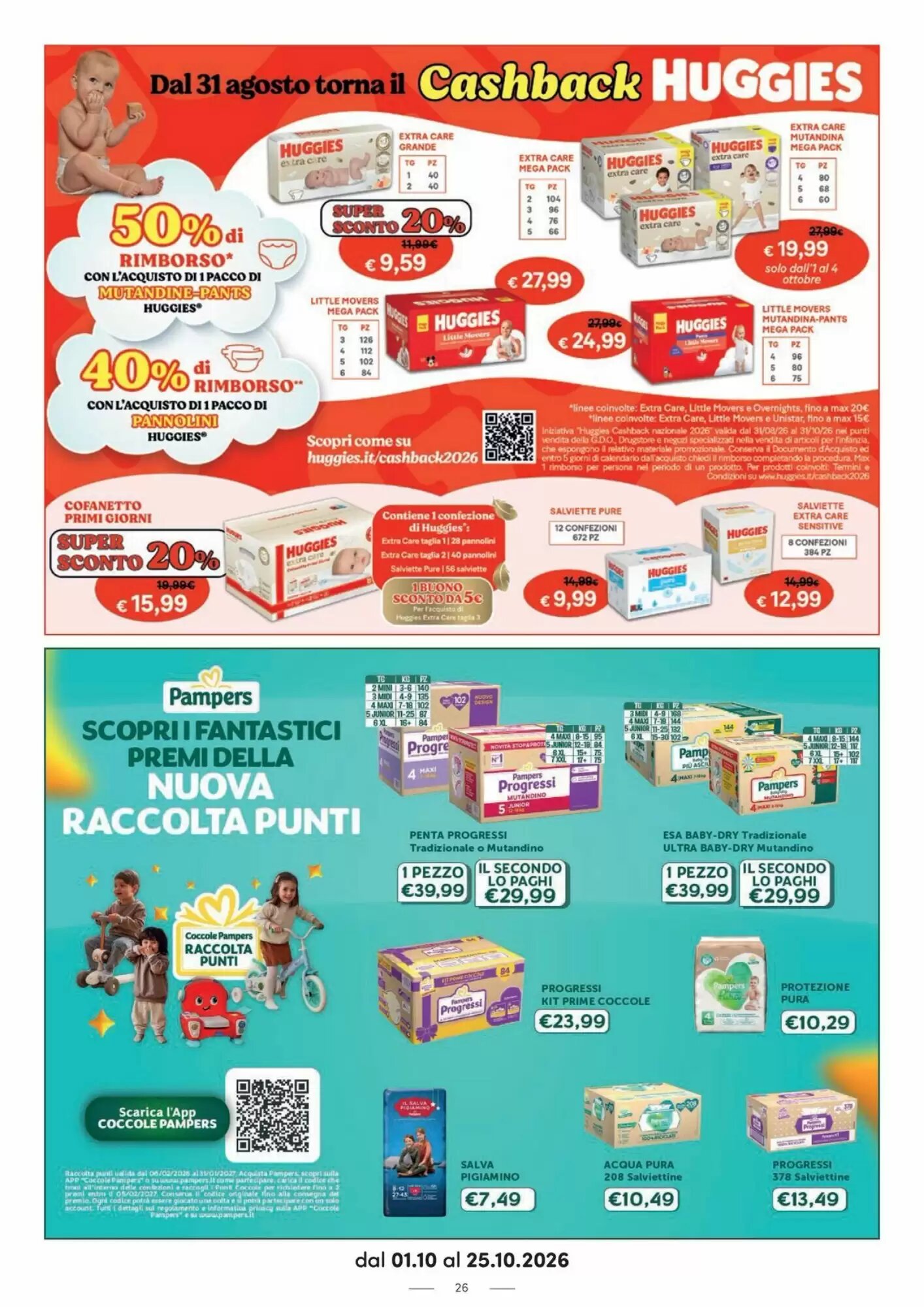Volantino promozionale Ideal Bimbo  valide dal 01/10/2026 - Pagina 26.