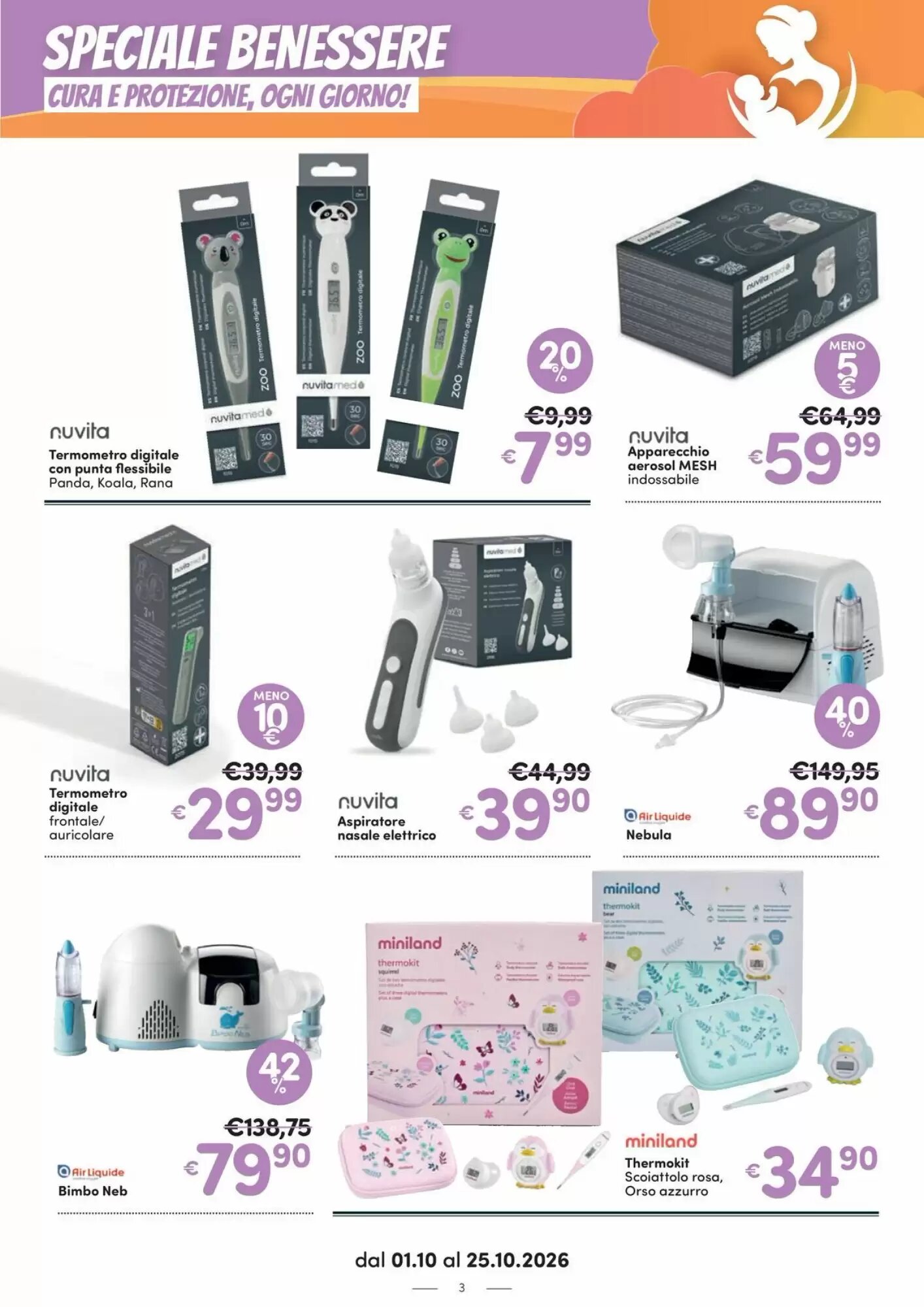 Volantino promozionale Ideal Bimbo  valide dal 01/10/2026 - Pagina 3.