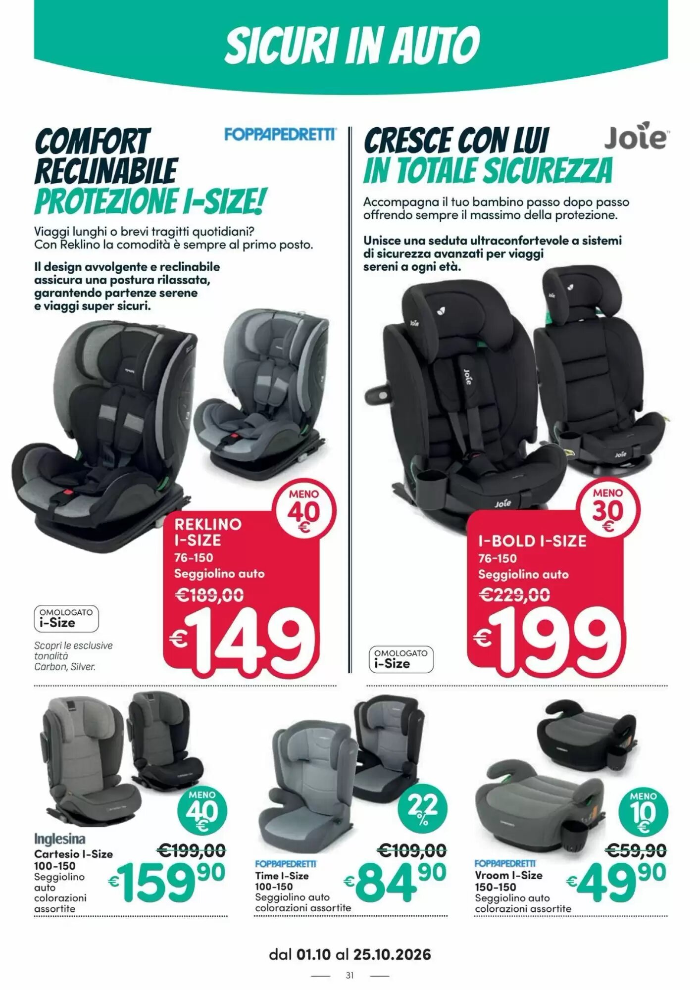 Volantino promozionale Ideal Bimbo  valide dal 01/10/2026 - Pagina 31.