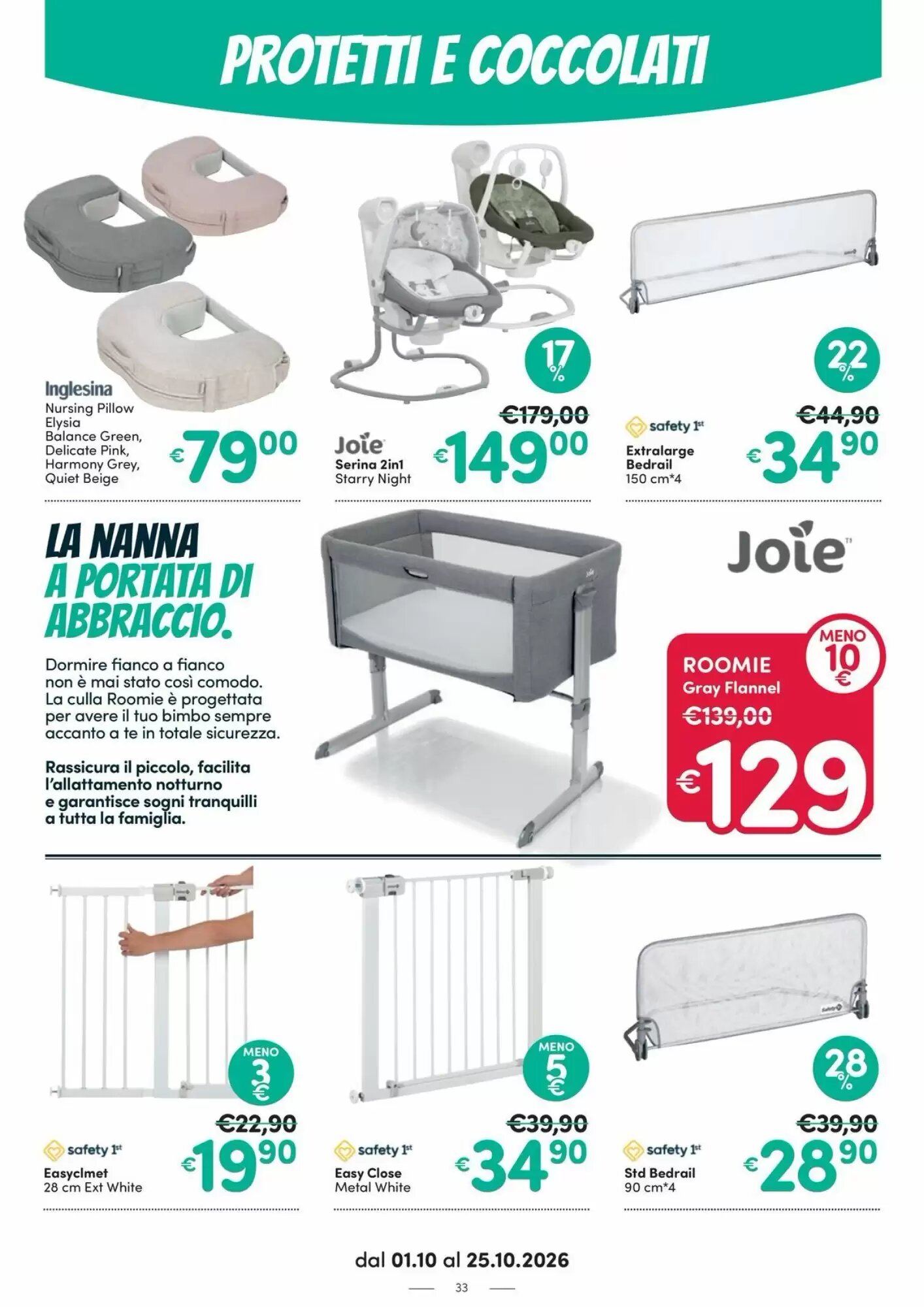 Volantino promozionale Ideal Bimbo  valide dal 01/10/2026 - Pagina 33.