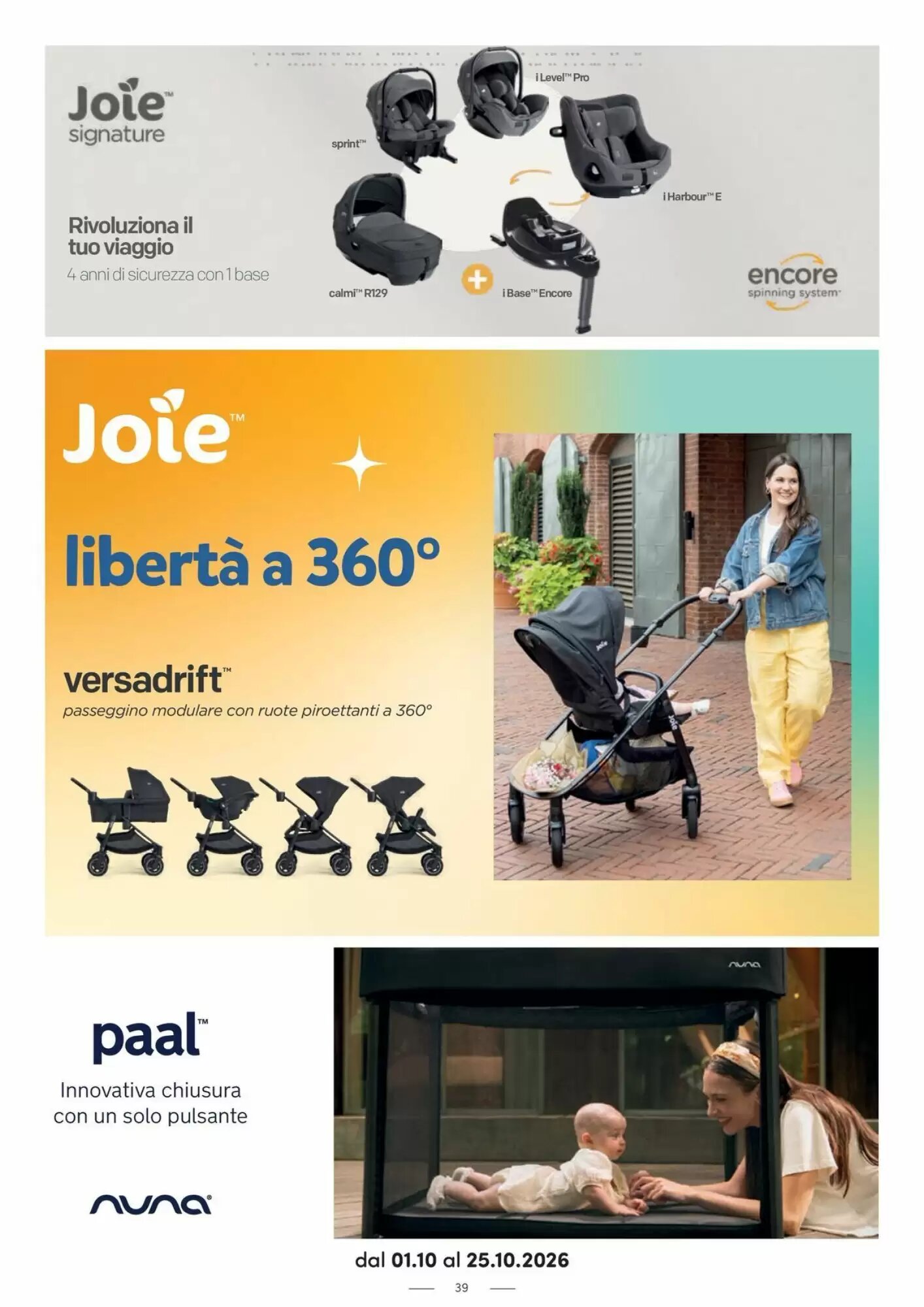 Volantino promozionale Ideal Bimbo  valide dal 01/10/2026 - Pagina 39.