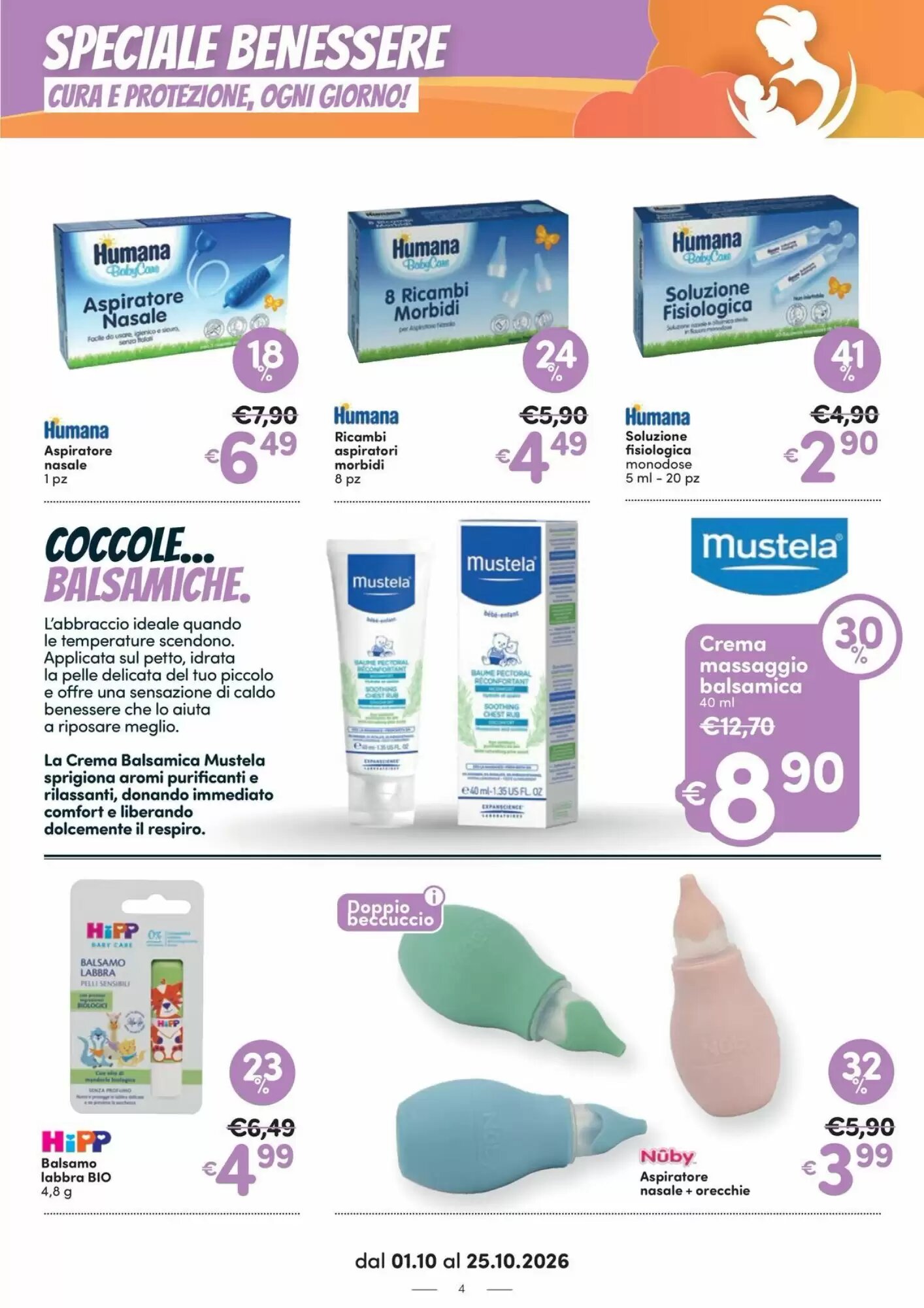 Volantino promozionale Ideal Bimbo  valide dal 01/10/2026 - Pagina 4.