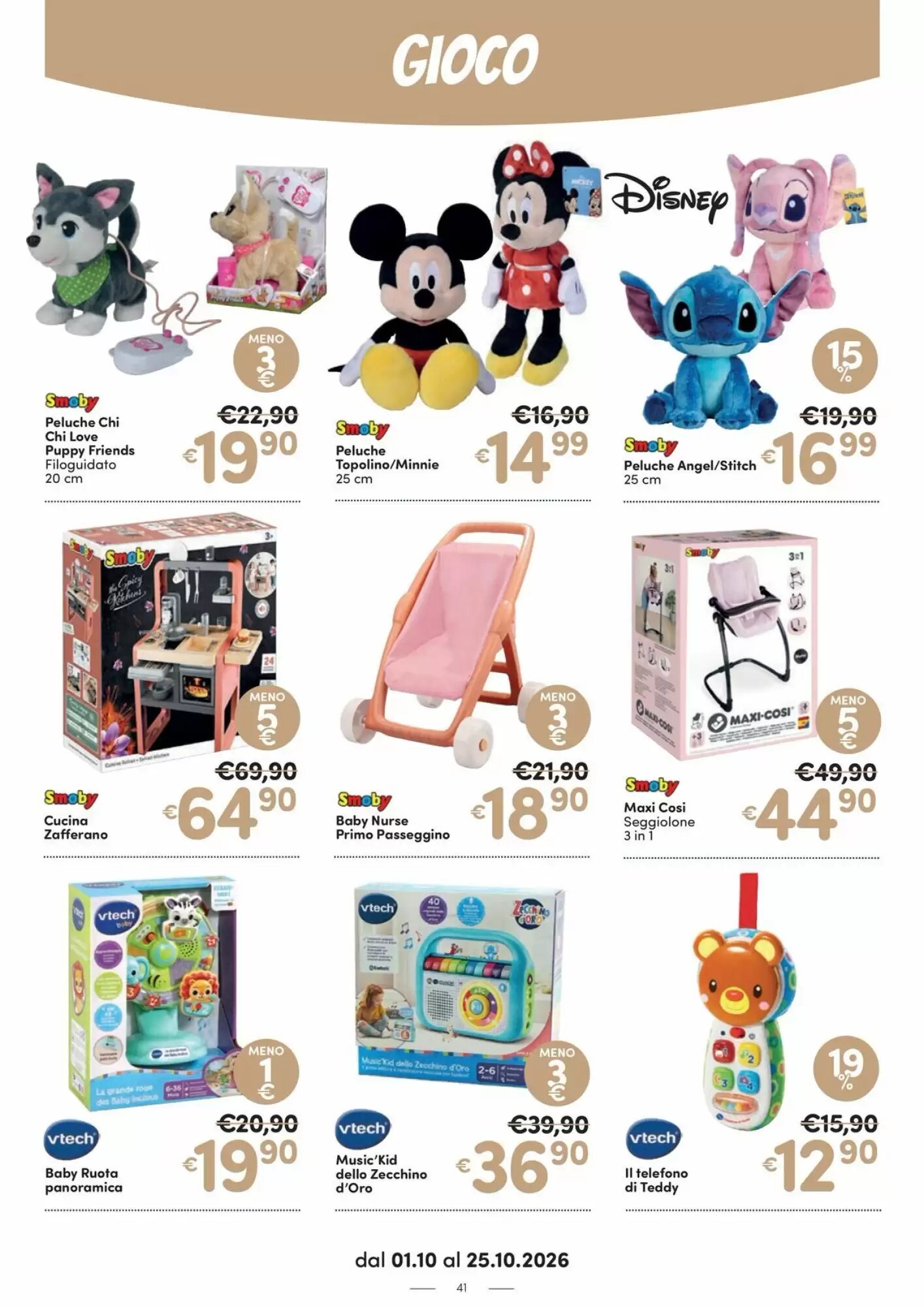 Volantino promozionale Ideal Bimbo  valide dal 01/10/2026 - Pagina 41.