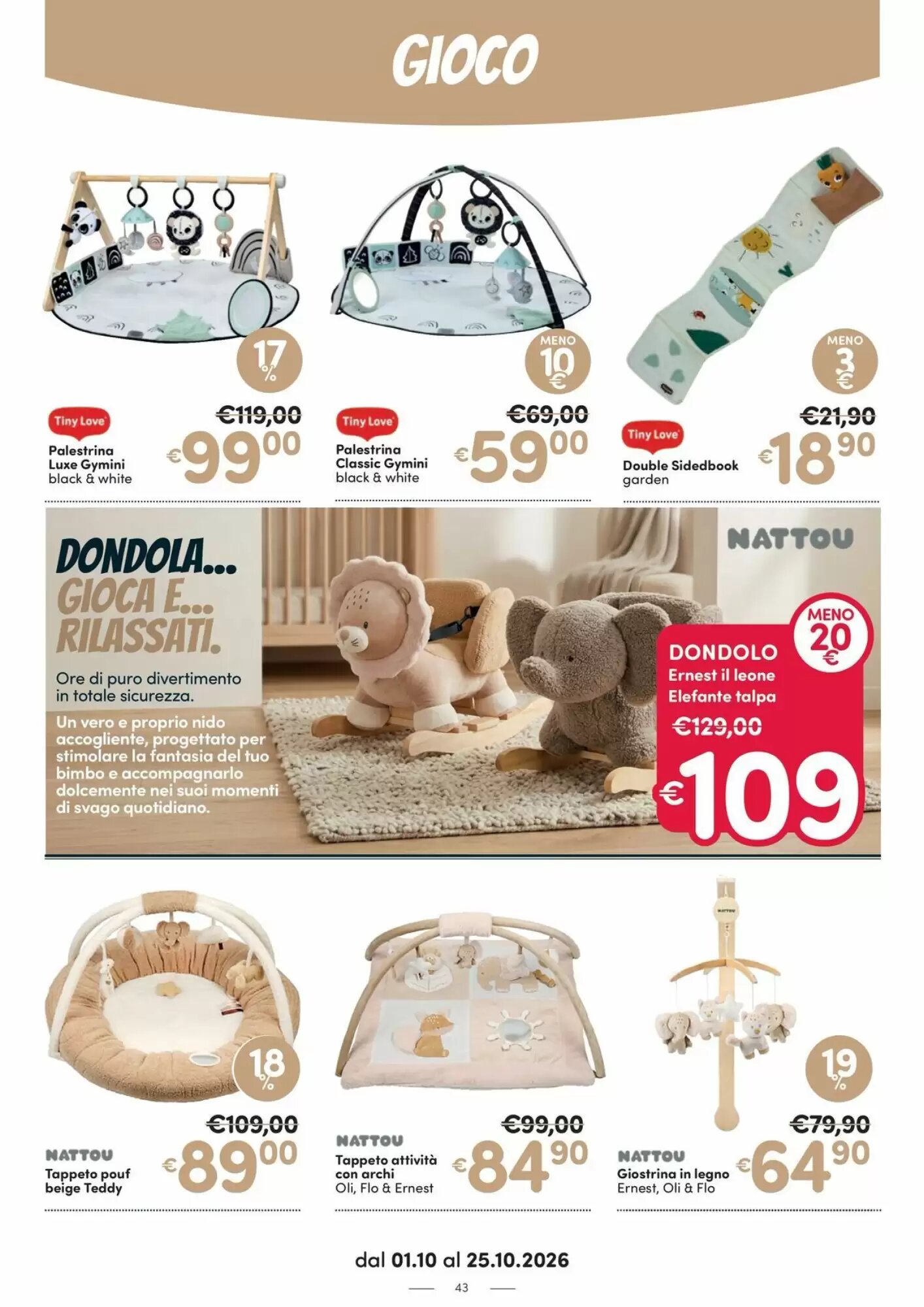 Volantino promozionale Ideal Bimbo  valide dal 01/10/2026 - Pagina 43.