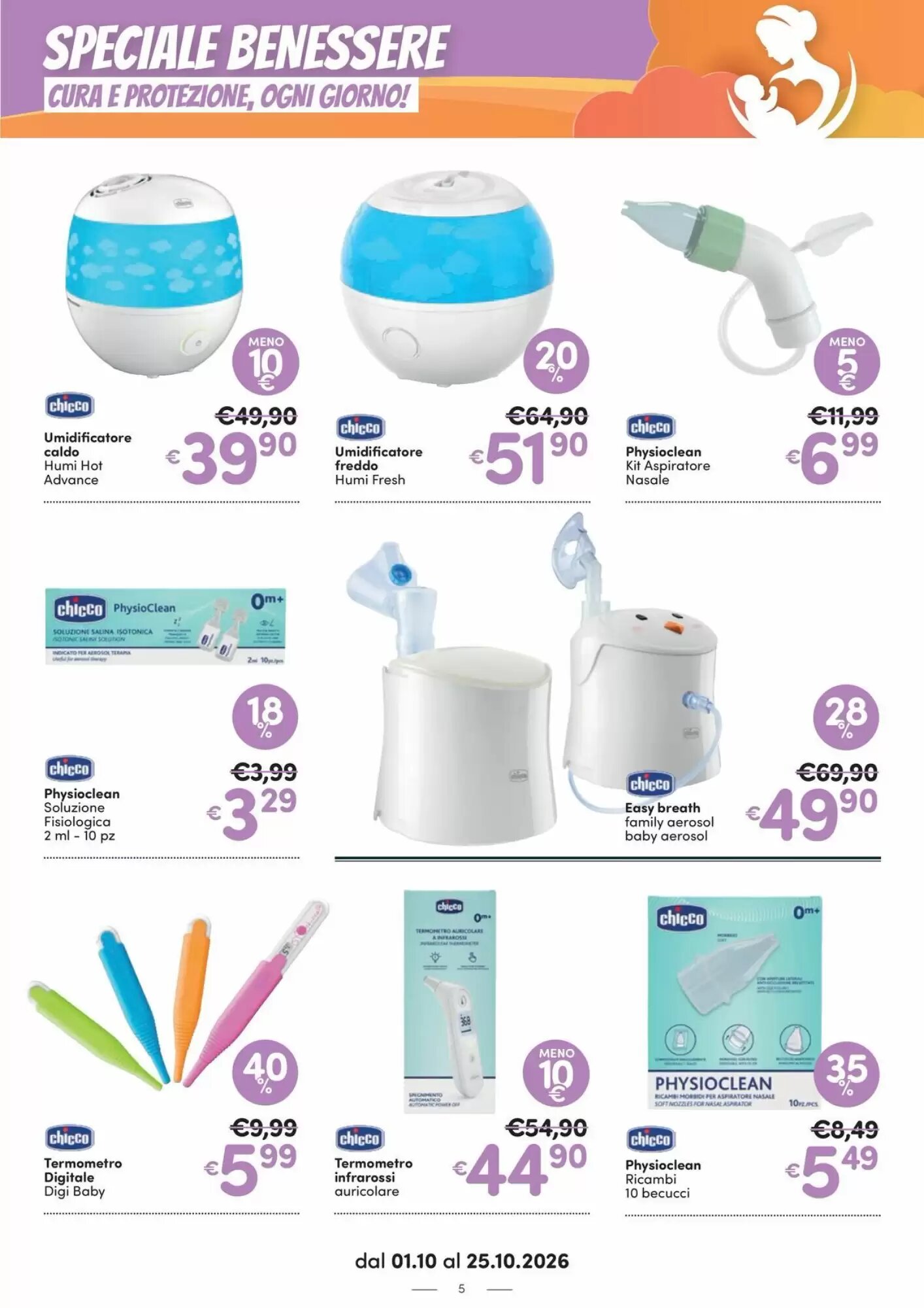 Volantino promozionale Ideal Bimbo  valide dal 01/10/2026 - Pagina 5.