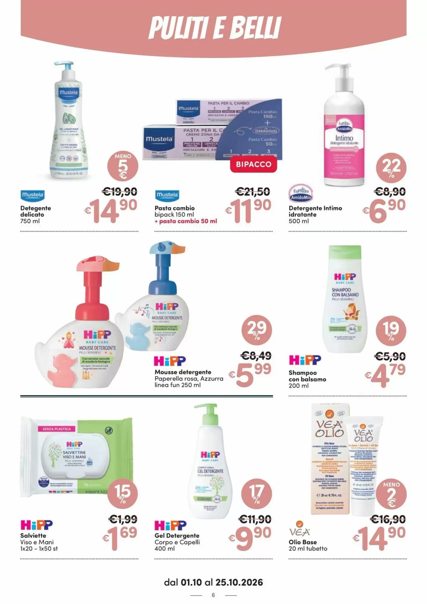 Volantino promozionale Ideal Bimbo  valide dal 01/10/2026 - Pagina 6.
