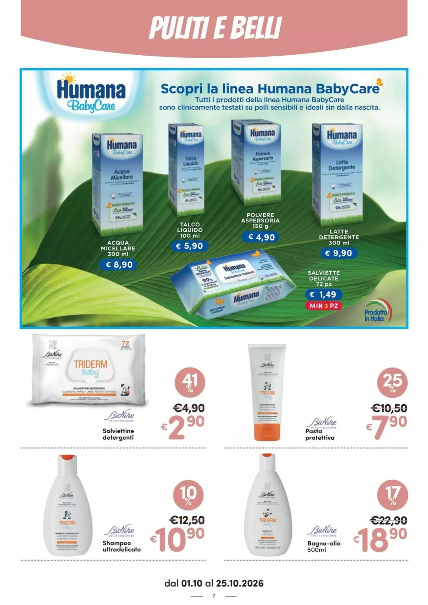 Volantino promozionale Ideal Bimbo  valide dal 01/10/2026 - Pagina 7.