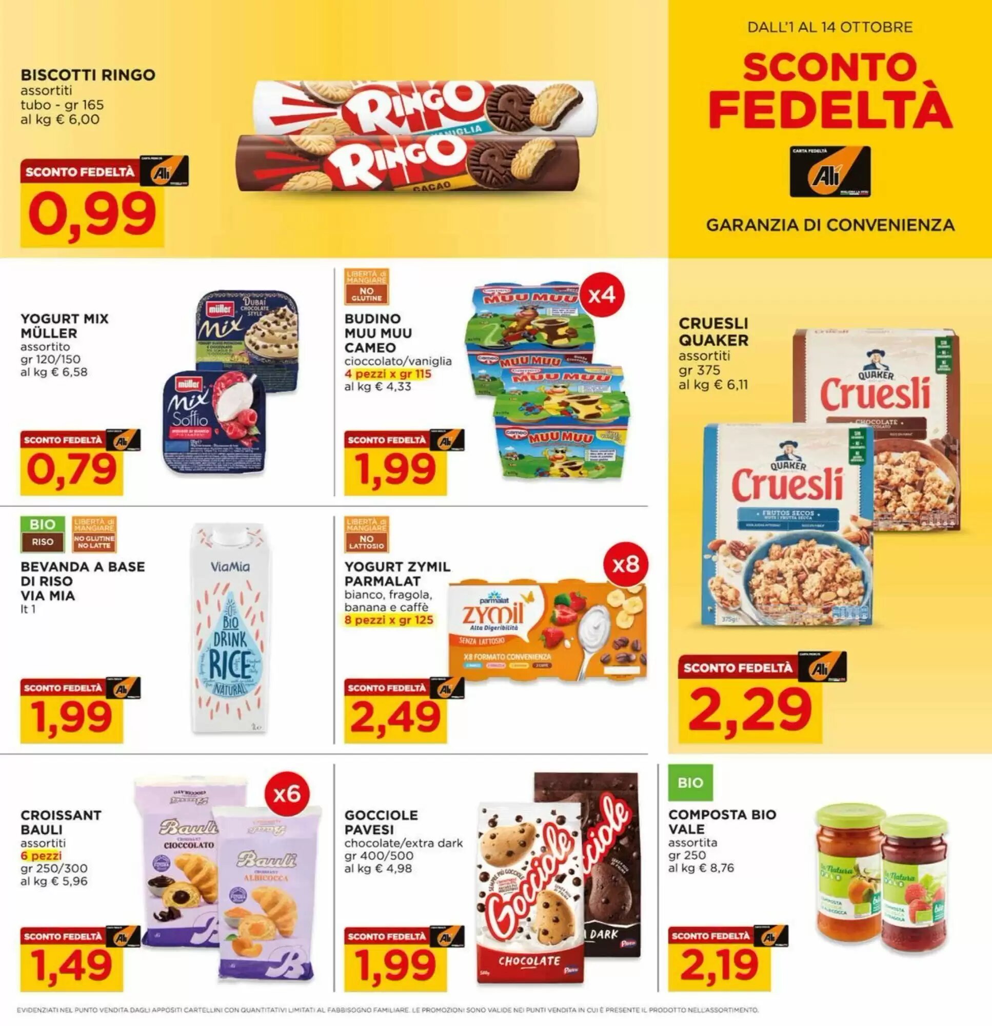 Volantino promozionale Alì  valide dal 01/10/2026 - Pagina 11.