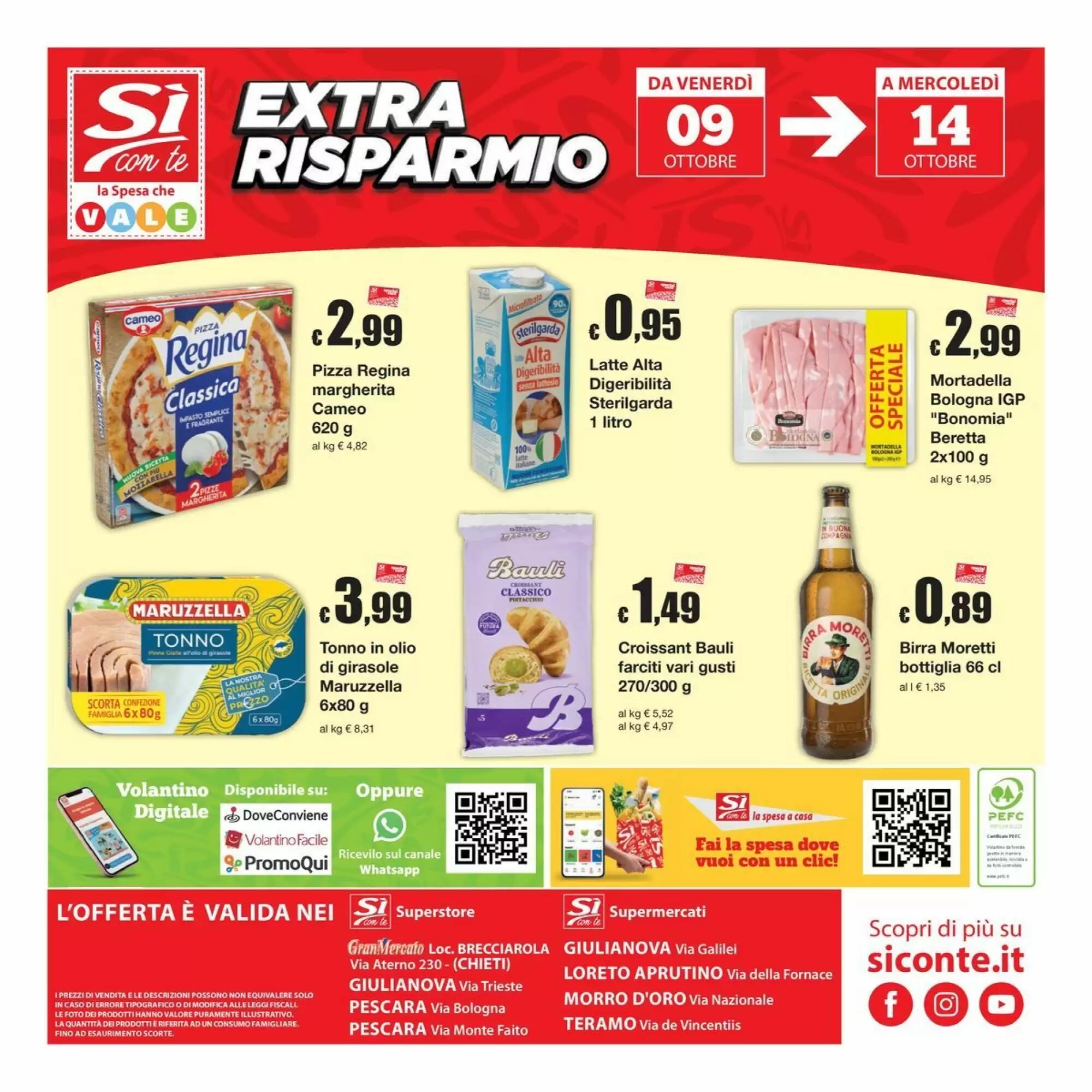 Volantino promozionale Sì con te  valide dal 01/10/2026 - Pagina 24.