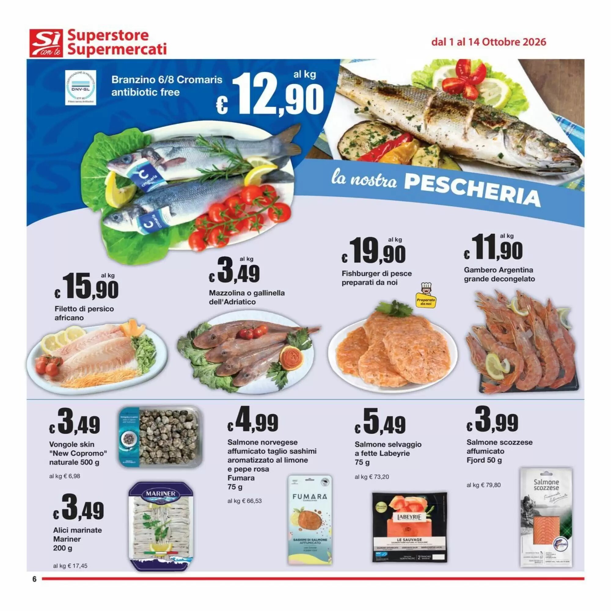 Volantino promozionale Sì con te  valide dal 01/10/2026 - Pagina 6.
