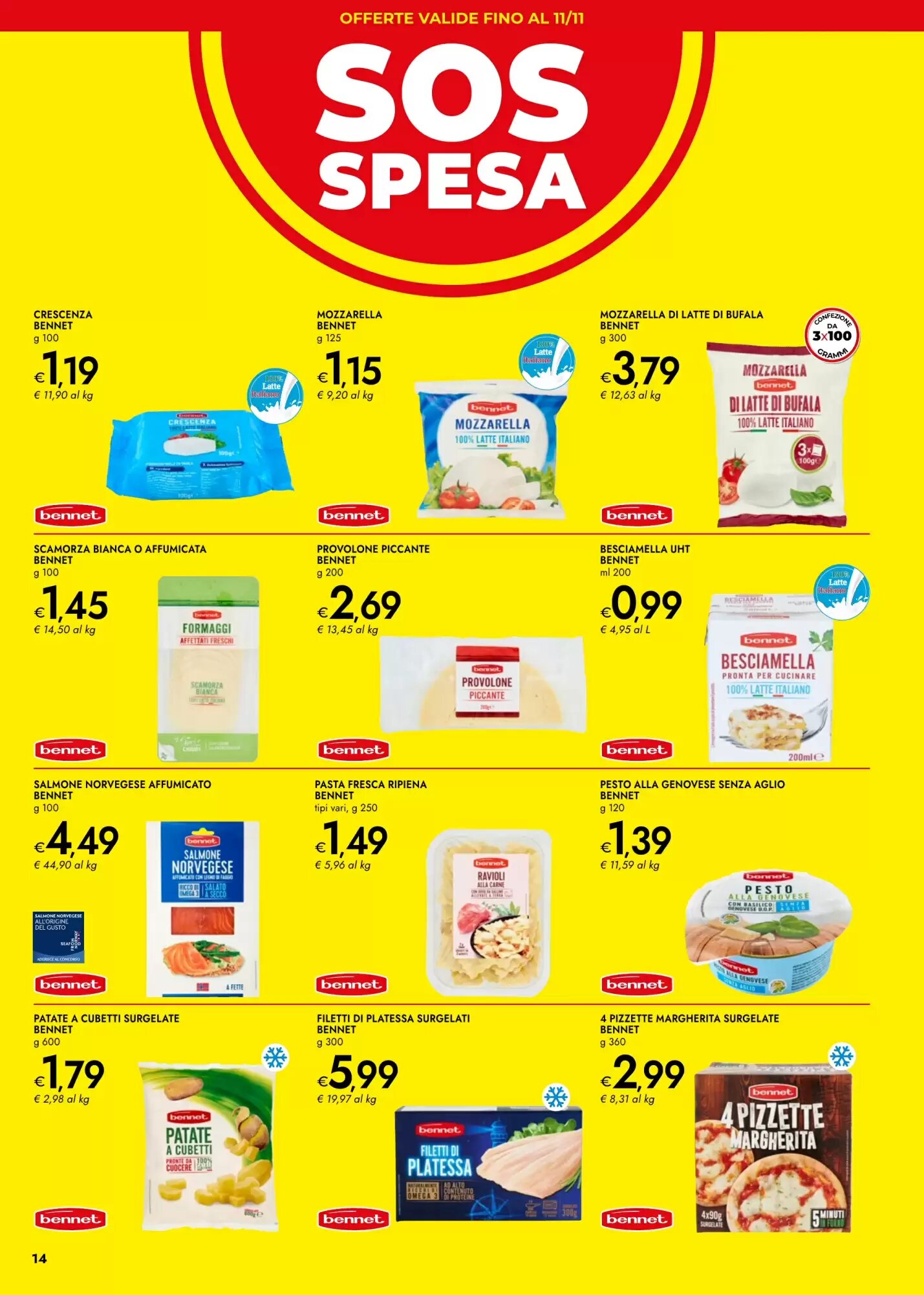 Volantino promozionale Bennet  valide dal 01/10/2026 - Pagina 14.