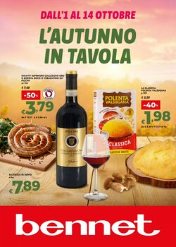 Volantino promozionale Bennet  valide dal 01/10/2026