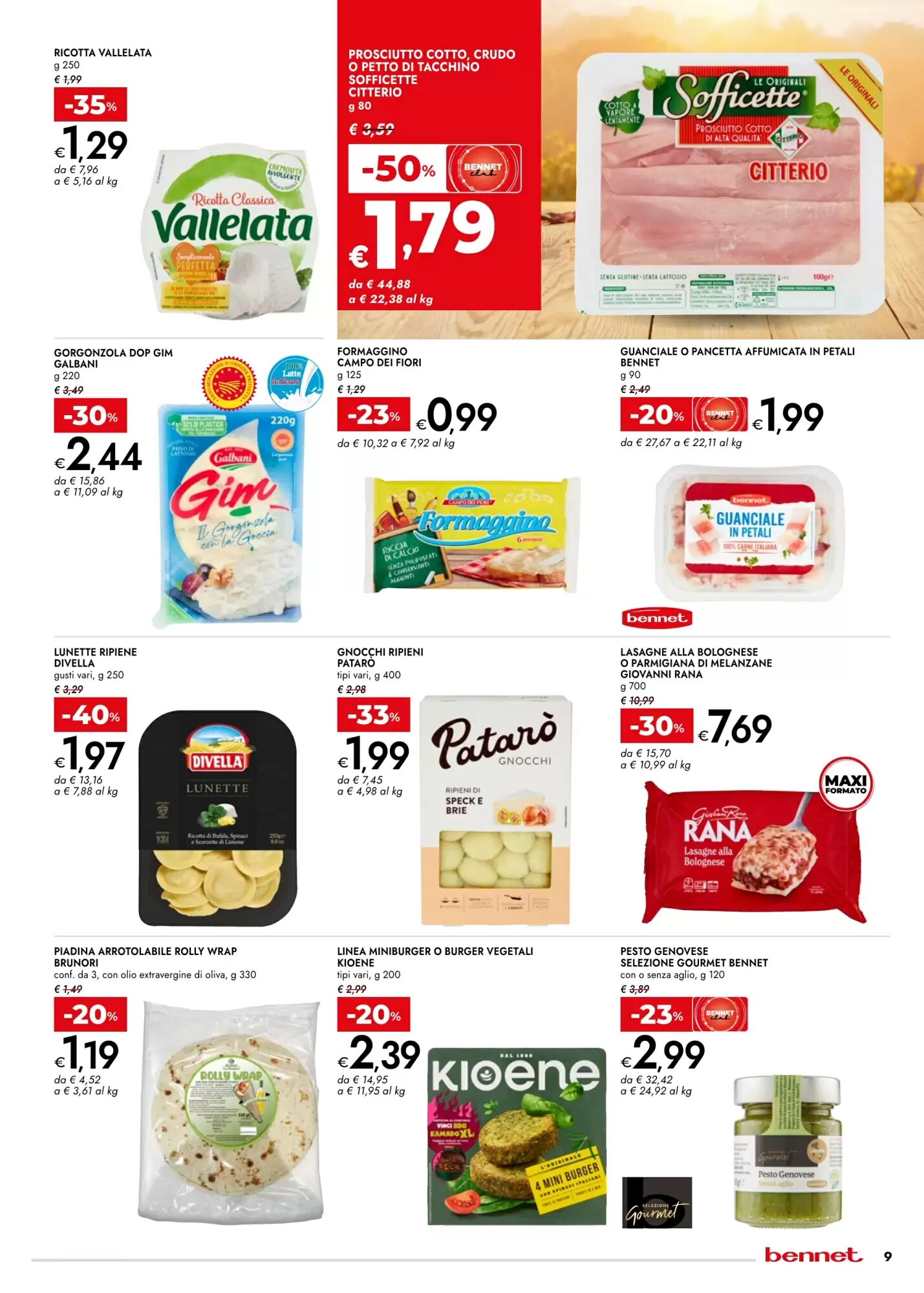 Volantino promozionale Bennet  valide dal 01/10/2026 - Pagina 9.