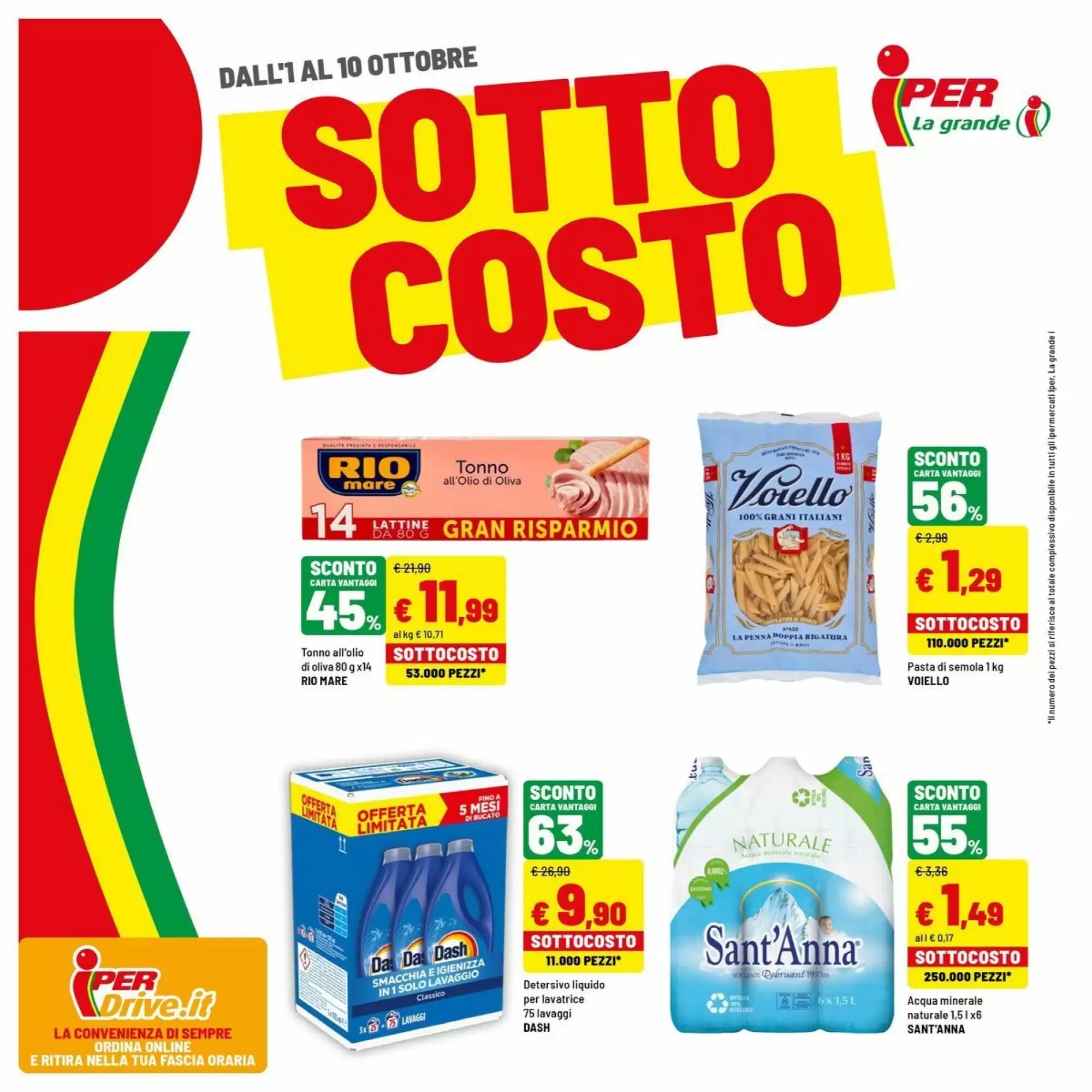 Volantino promozionale Iper La Grande  valide dal 01/10/2026 - Pagina 1.