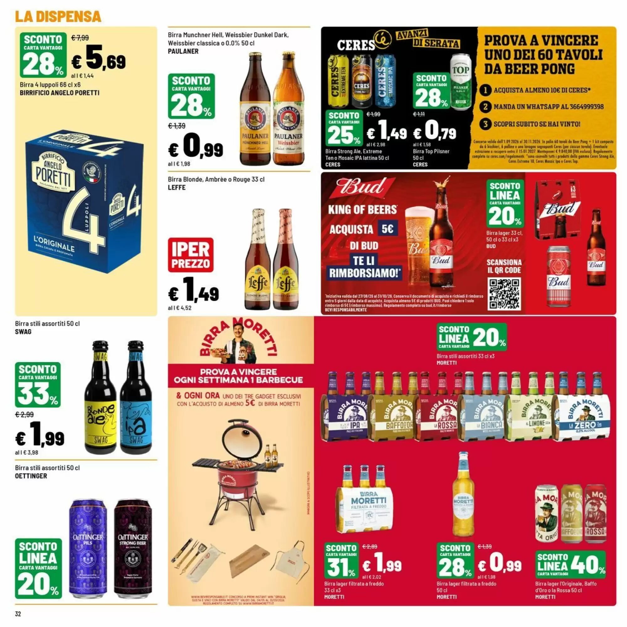 Volantino promozionale Iper La Grande  valide dal 01/10/2026 - Pagina 32.