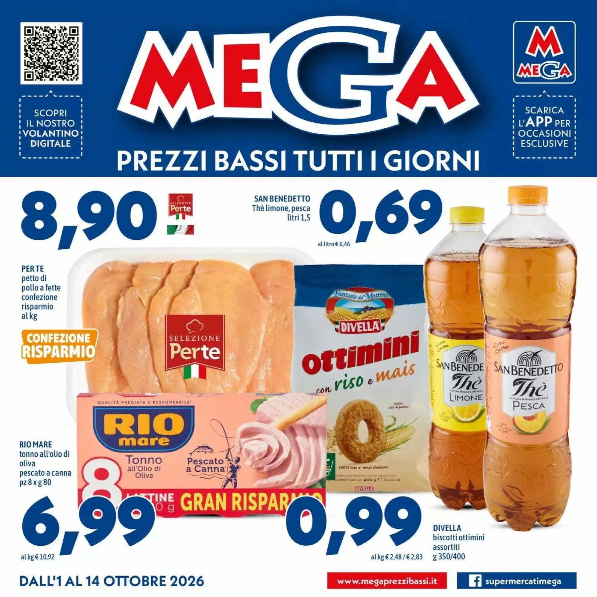 Volantino promozionale MEGA valide dal 01/10/2026 - Pagina 1.