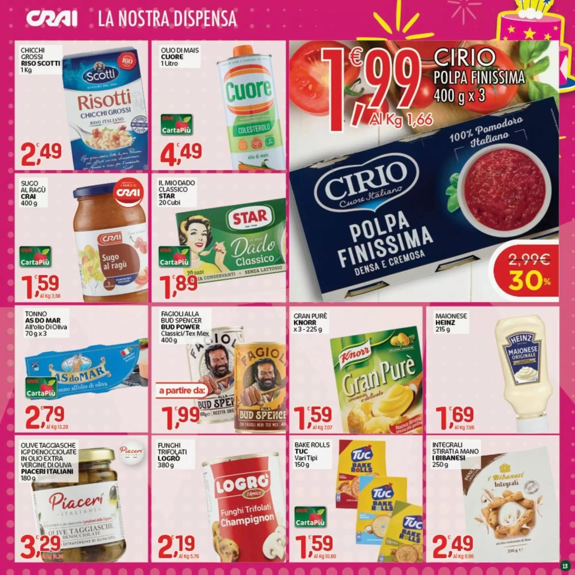 Volantino promozionale Crai  valide dal 01/10/2026 - Pagina 13.