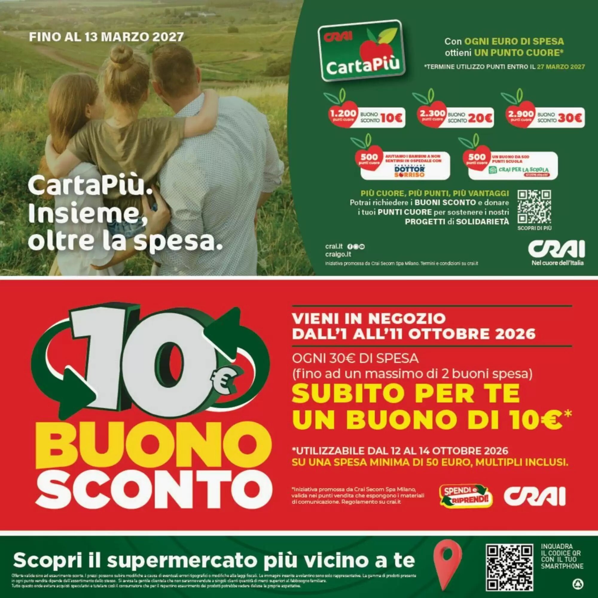 Volantino promozionale Crai  valide dal 01/10/2026 - Pagina 16.