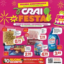 Volantino promozionale Crai  valide dal 01/10/2026