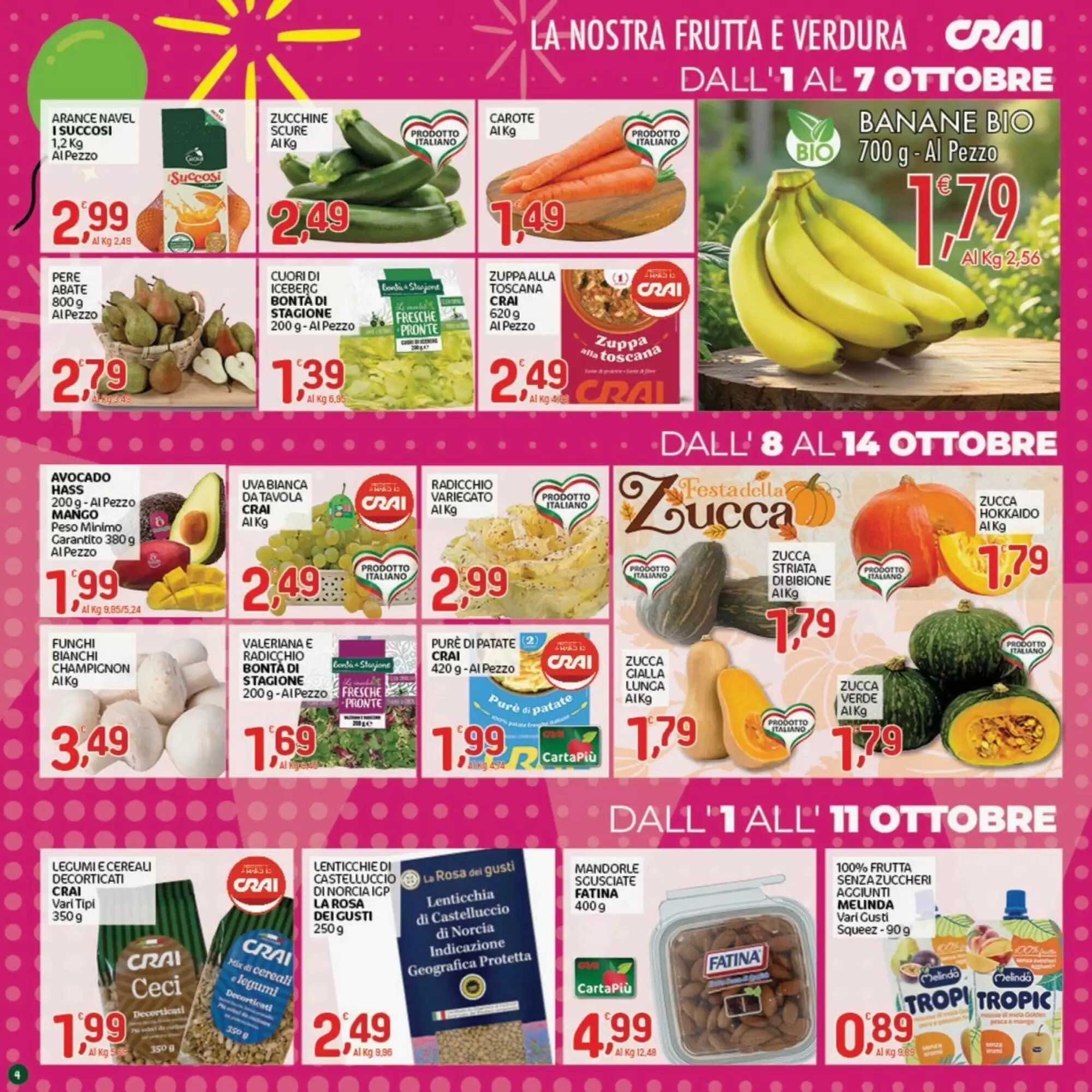 Volantino promozionale Crai  valide dal 01/10/2026 - Pagina 4.