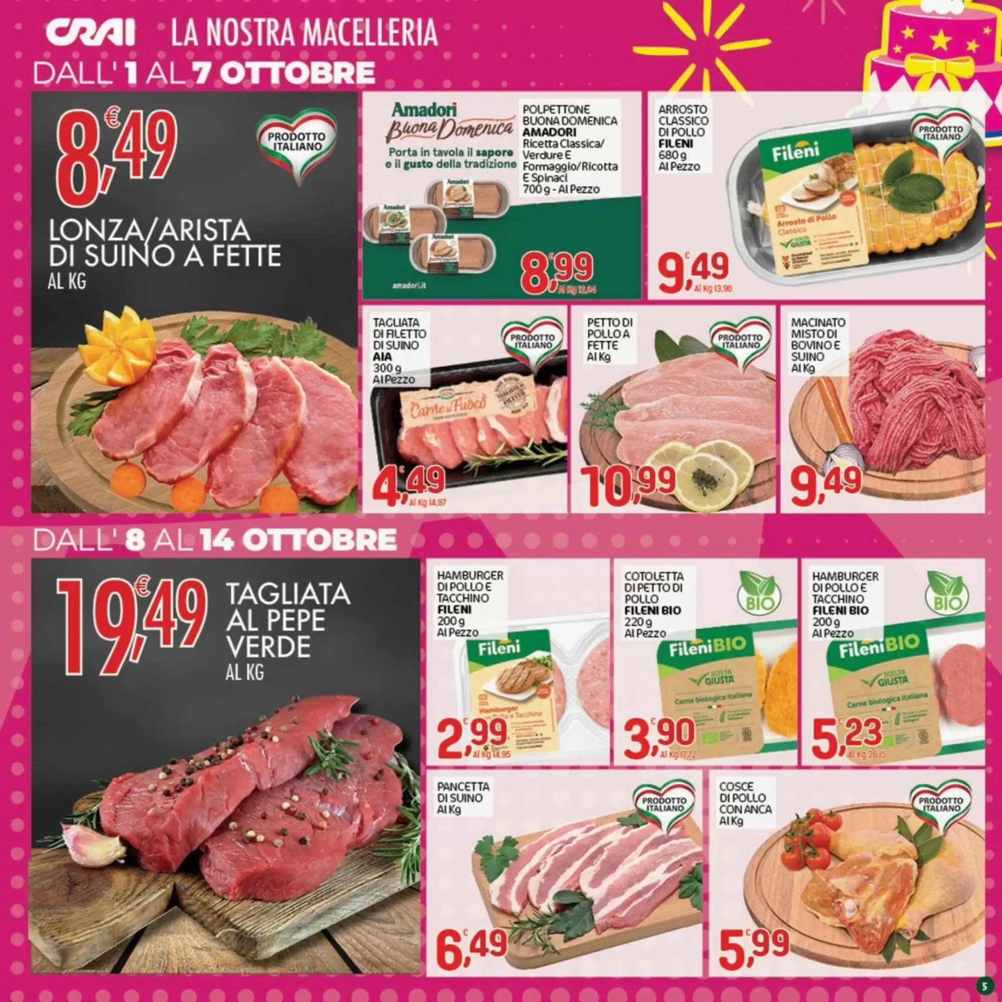 Volantino promozionale Crai  valide dal 01/10/2026 - Pagina 5.