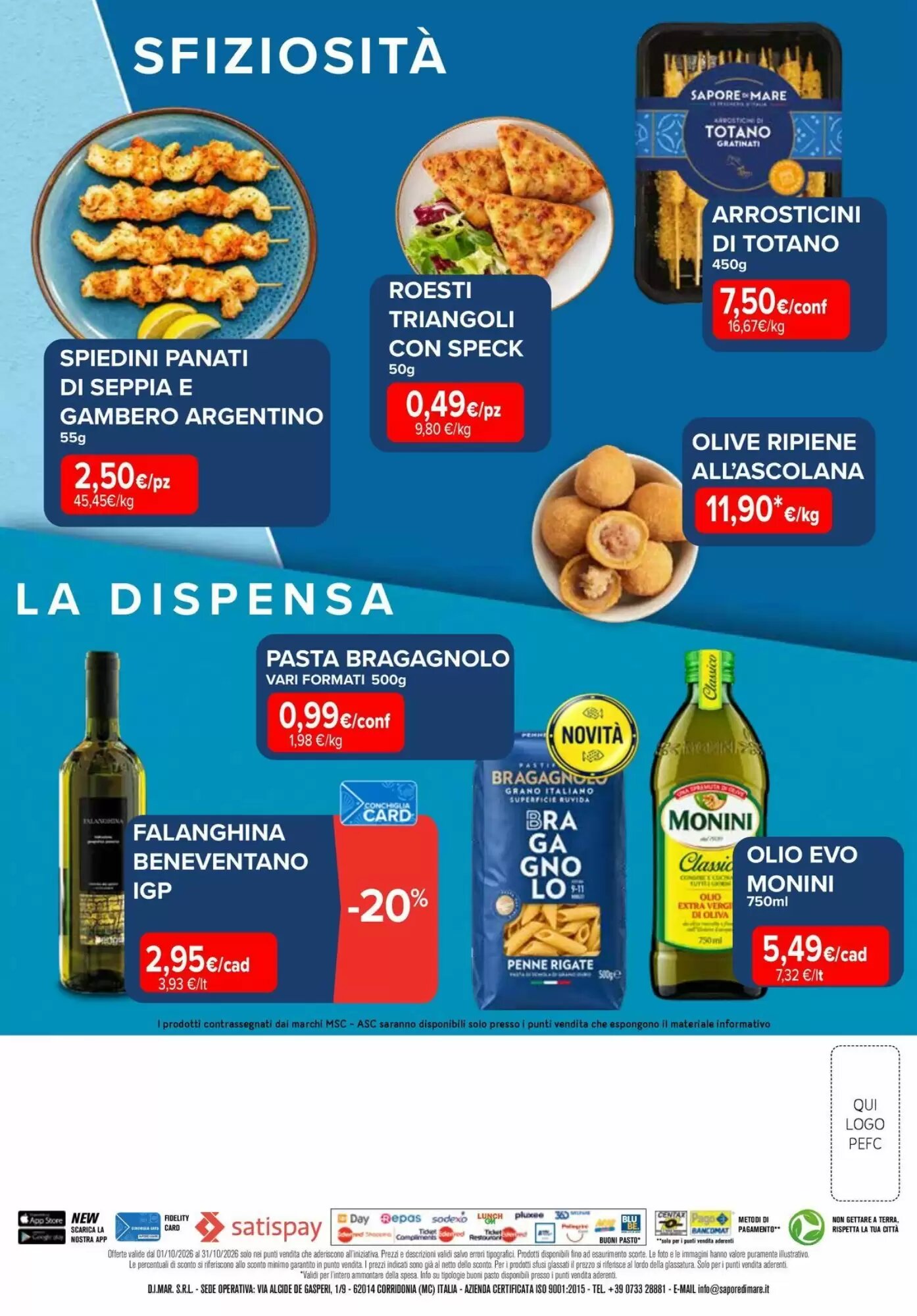 Volantino promozionale Sapore di Mare  valide dal 01/10/2026 - Pagina 4.