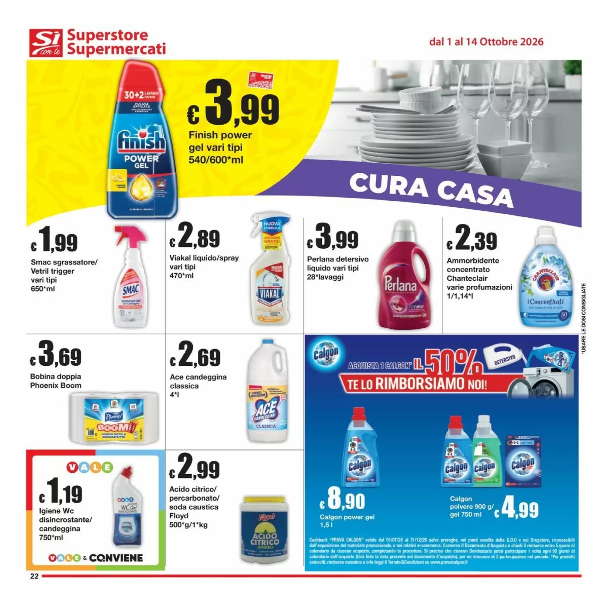 Volantino promozionale Sì con te  valide dal 01/10/2026 - Pagina 22.