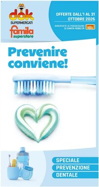 Volantino promozionale Famila Superstore  valide dal 01/10/2026