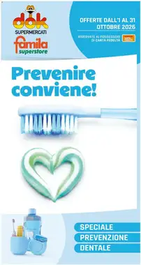 Volantino promozionale Famila Superstore  valide dal 01/10/2026
