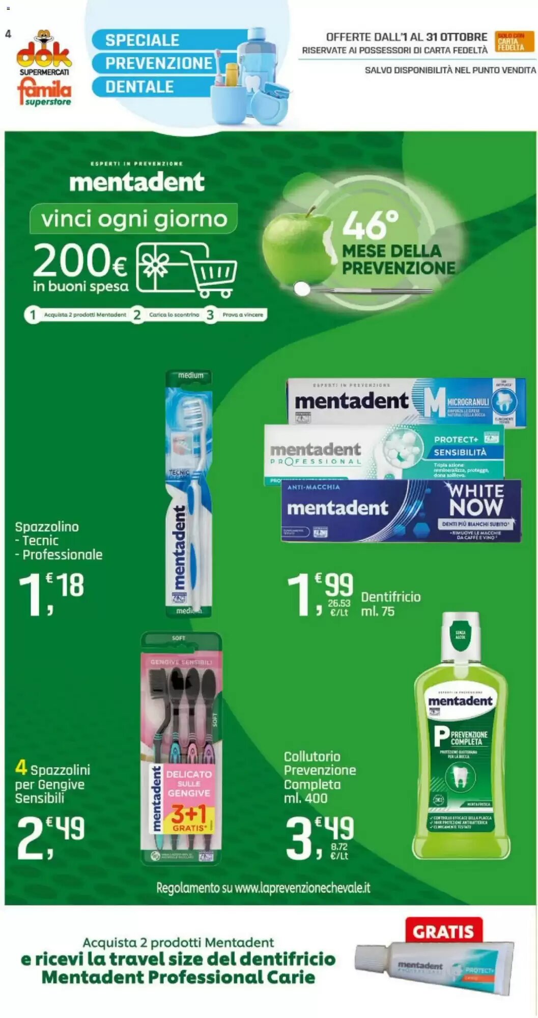 Volantino promozionale Famila Superstore  valide dal 01/10/2026 - Pagina 4.