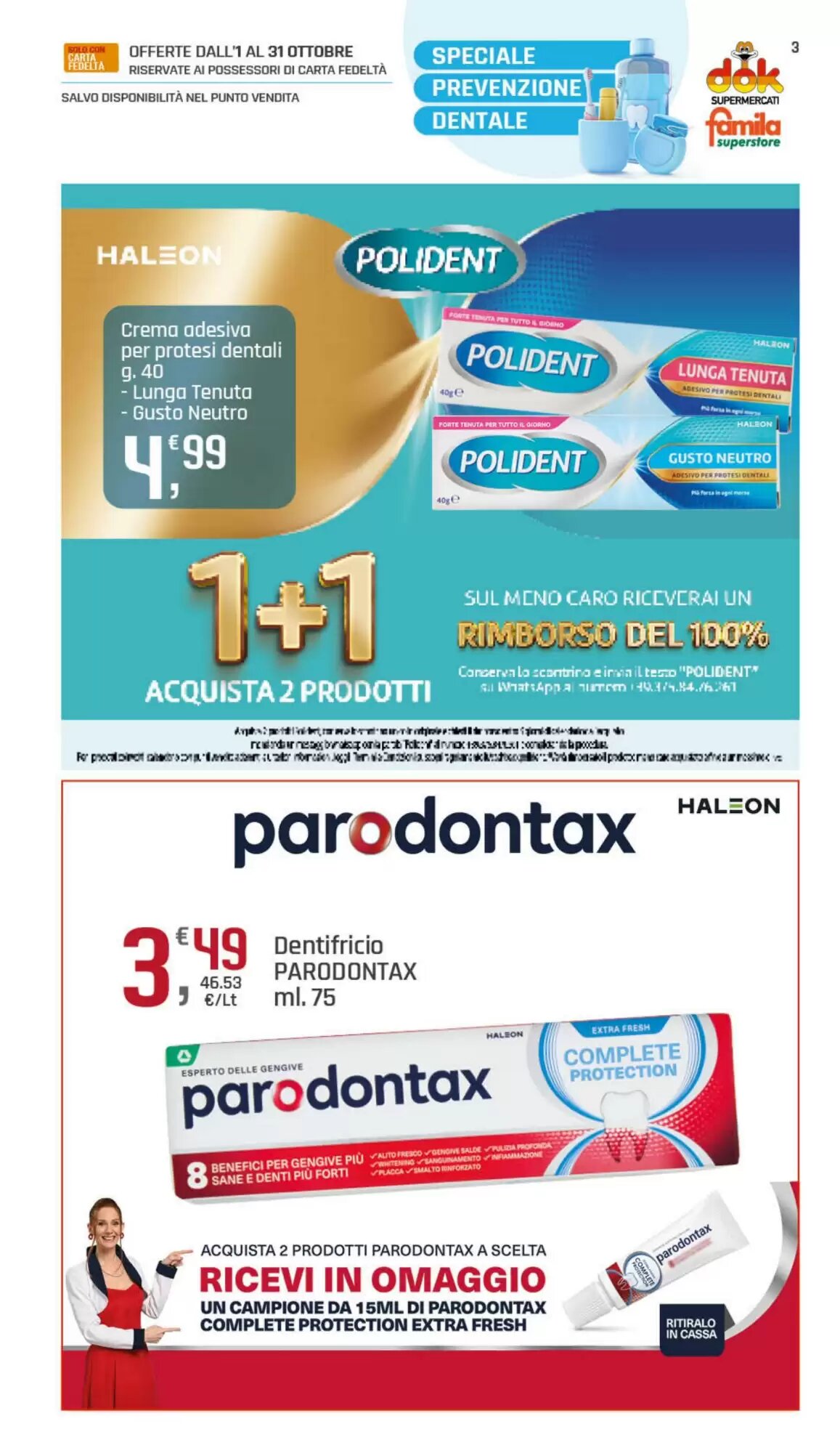 Volantino promozionale Supermercati Dok  valide dal 01/10/2026 - Pagina 3.