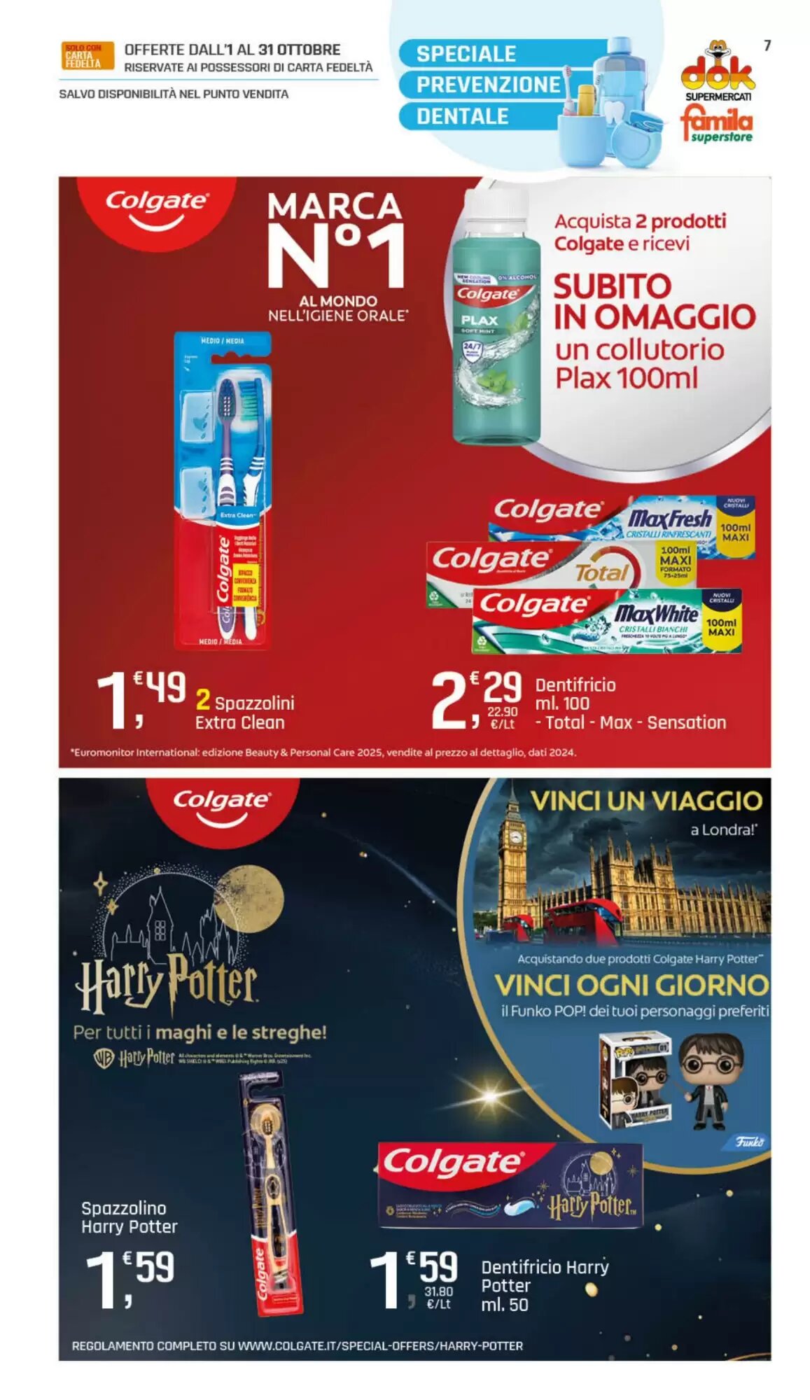 Volantino promozionale Supermercati Dok  valide dal 01/10/2026 - Pagina 7.