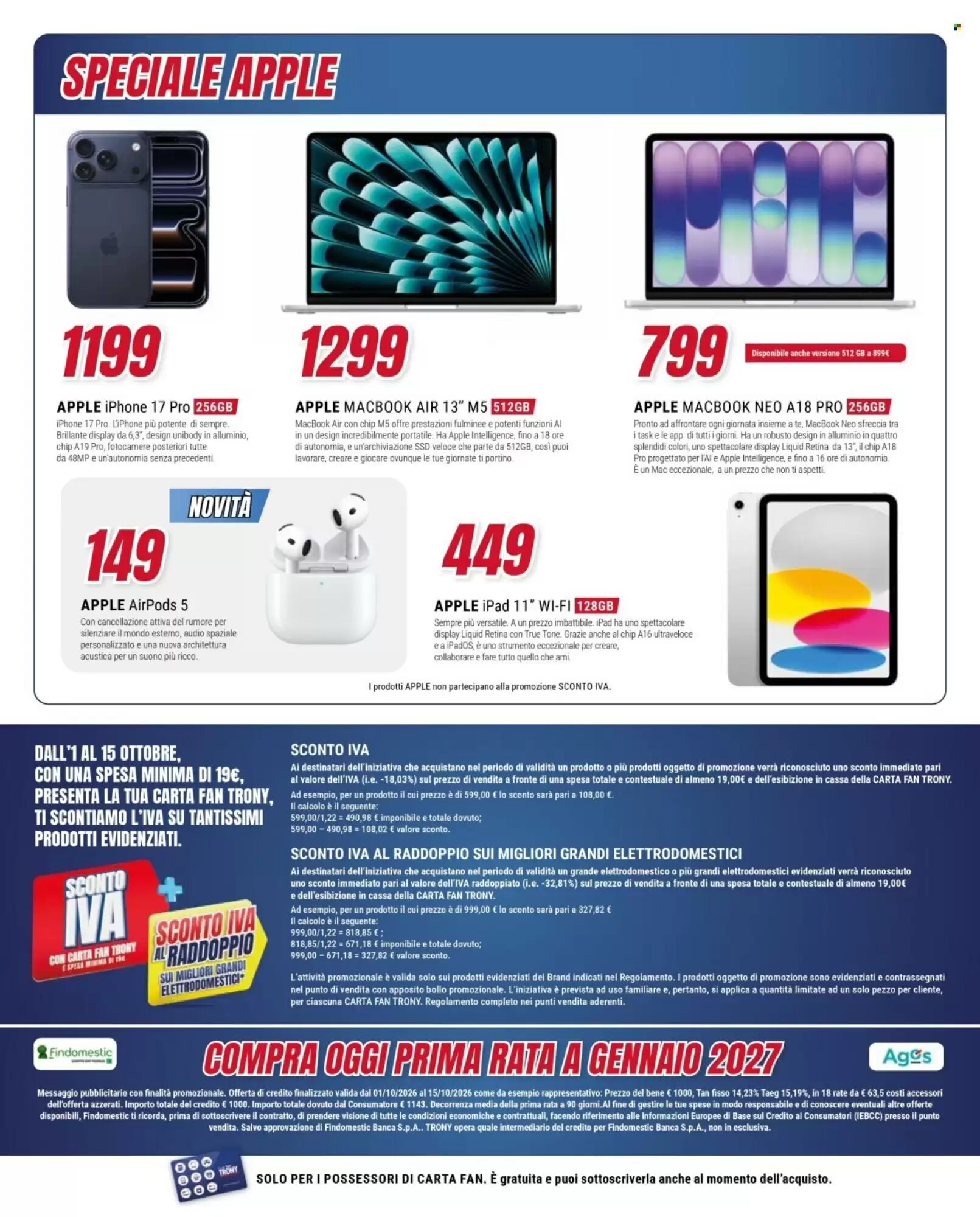 Volantino promozionale Trony  valide dal 01/10/2026 - Pagina 35.