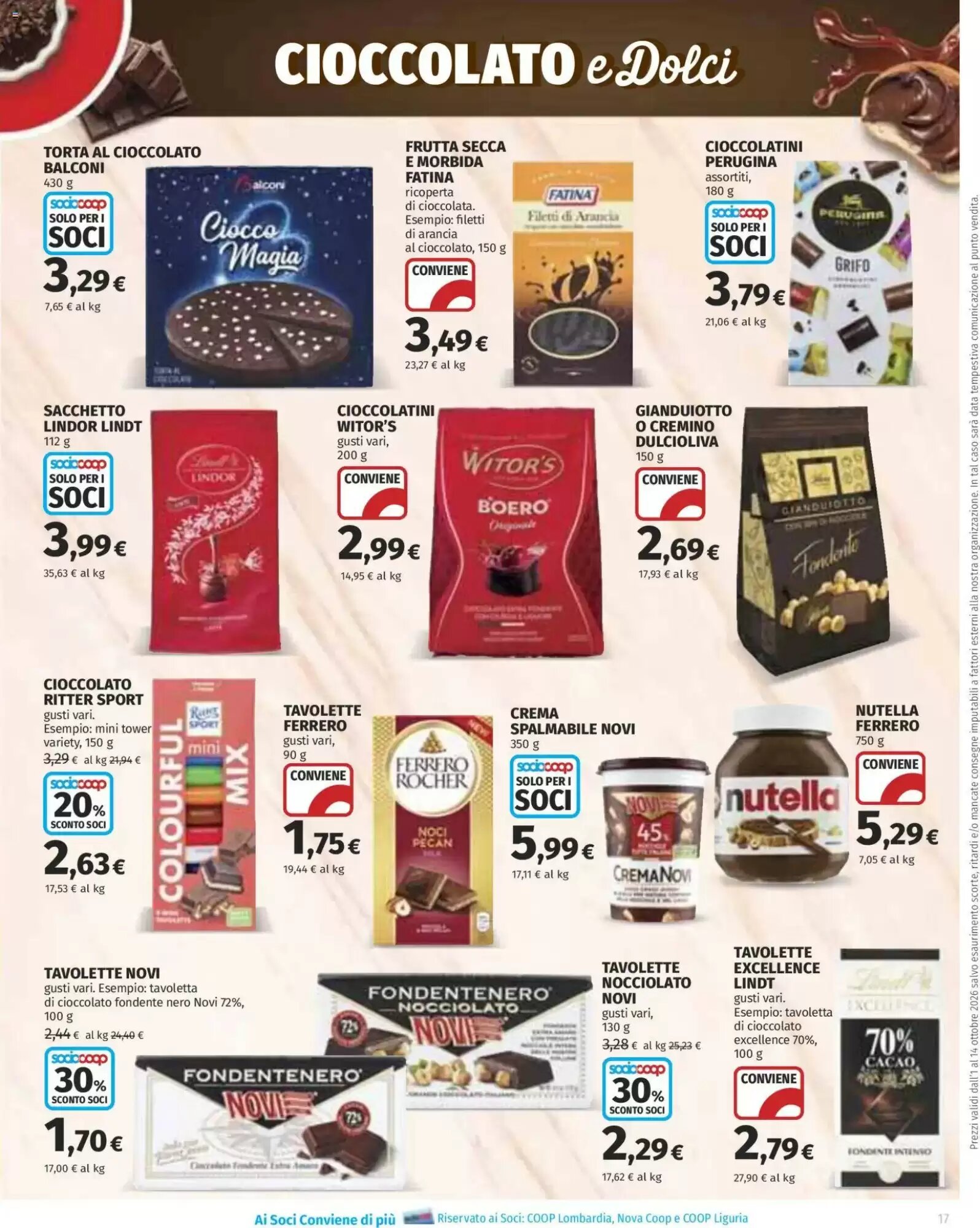 Volantino promozionale Coop Superstore  valide dal 01/10/2026 - Pagina 17.