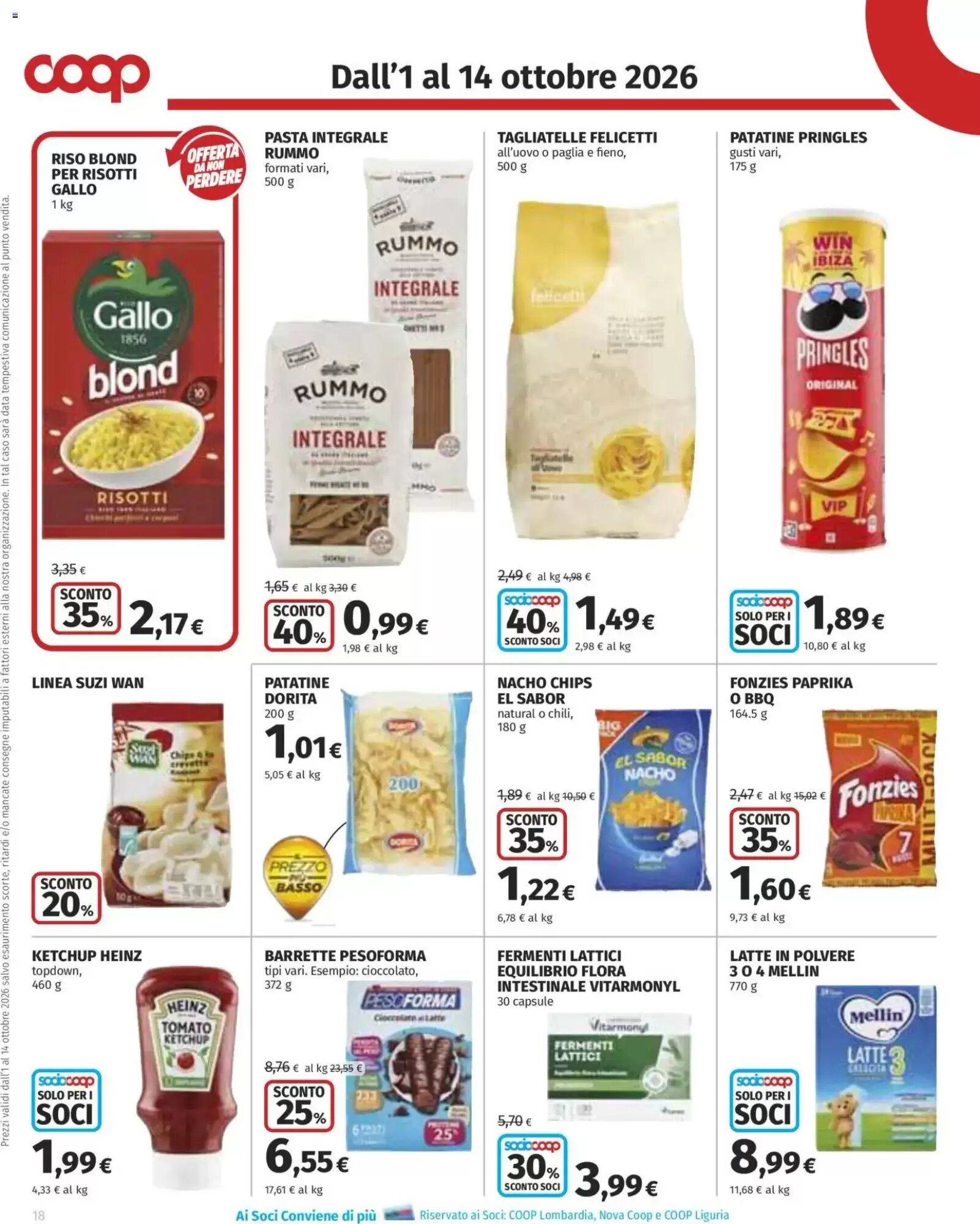 Volantino promozionale Coop Superstore  valide dal 01/10/2026 - Pagina 18.