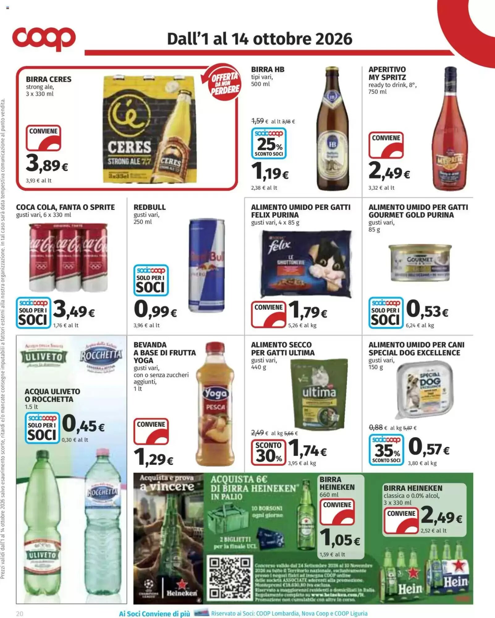 Volantino promozionale Coop Superstore  valide dal 01/10/2026 - Pagina 20.